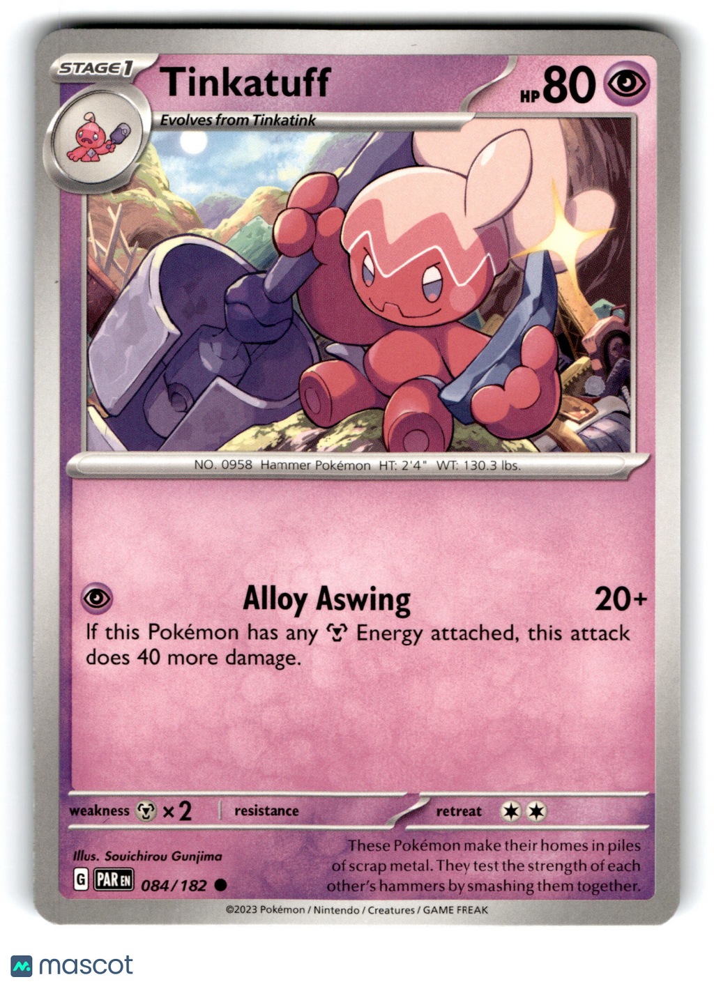 2023 Pokemon Tinkatuff #84/182
