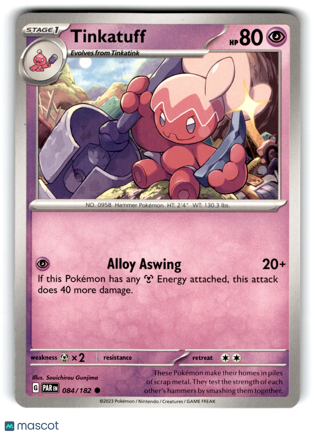 2023 Pokemon Tinkatuff #84/182