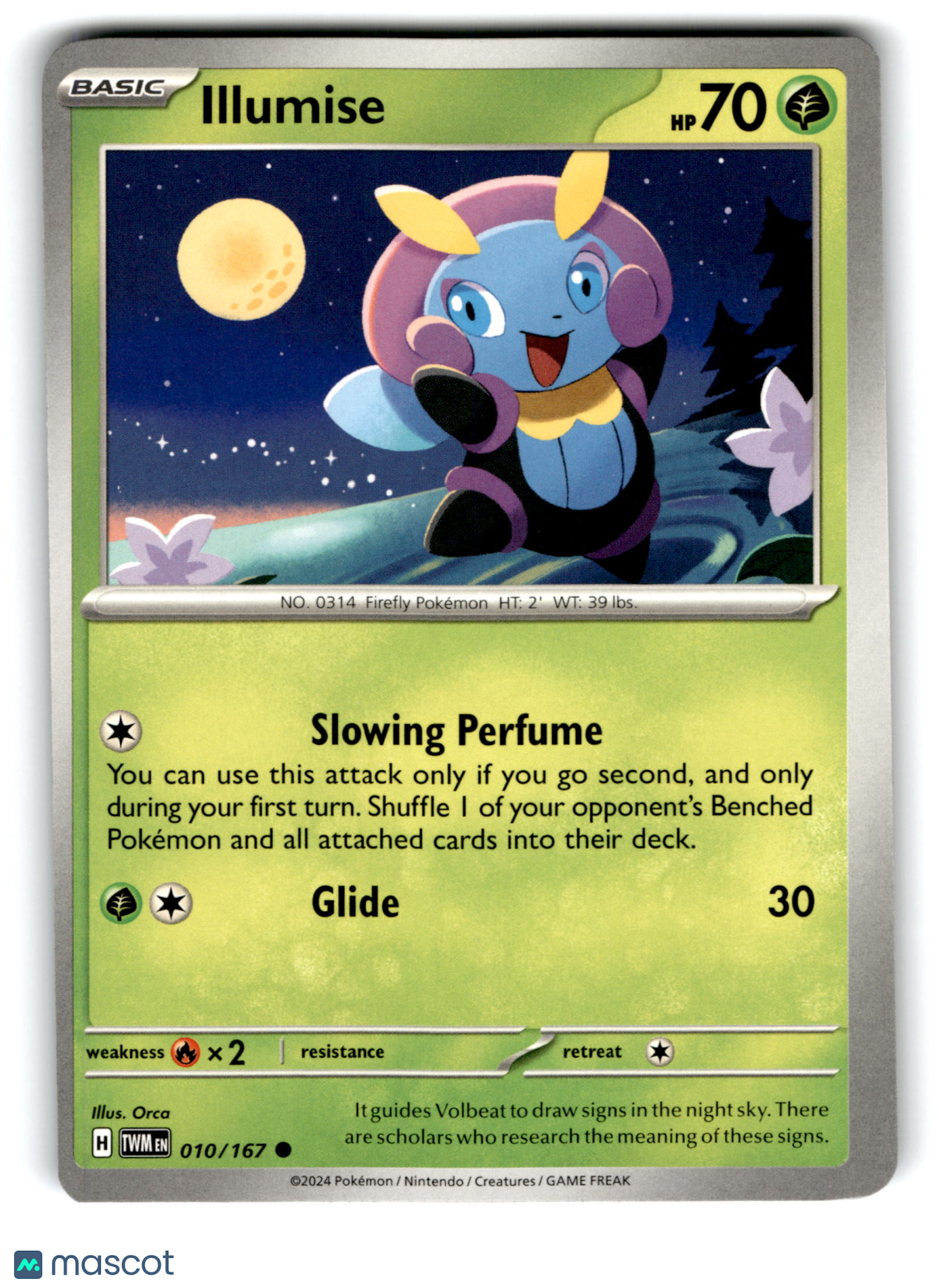 2024 Pokemon Illumise #10/167