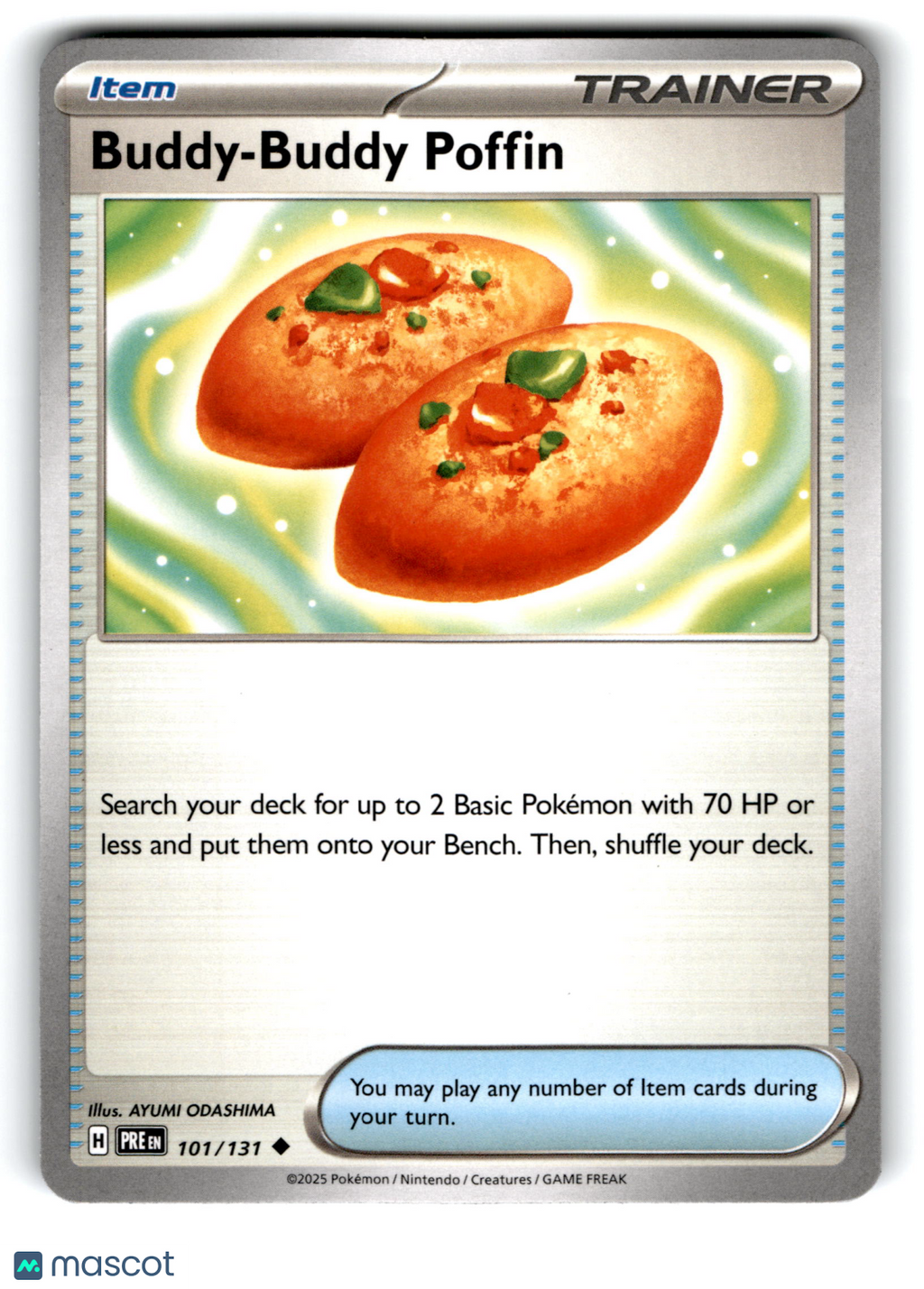 2025 Pokemon Buddy-Buddy Poffin #101/131