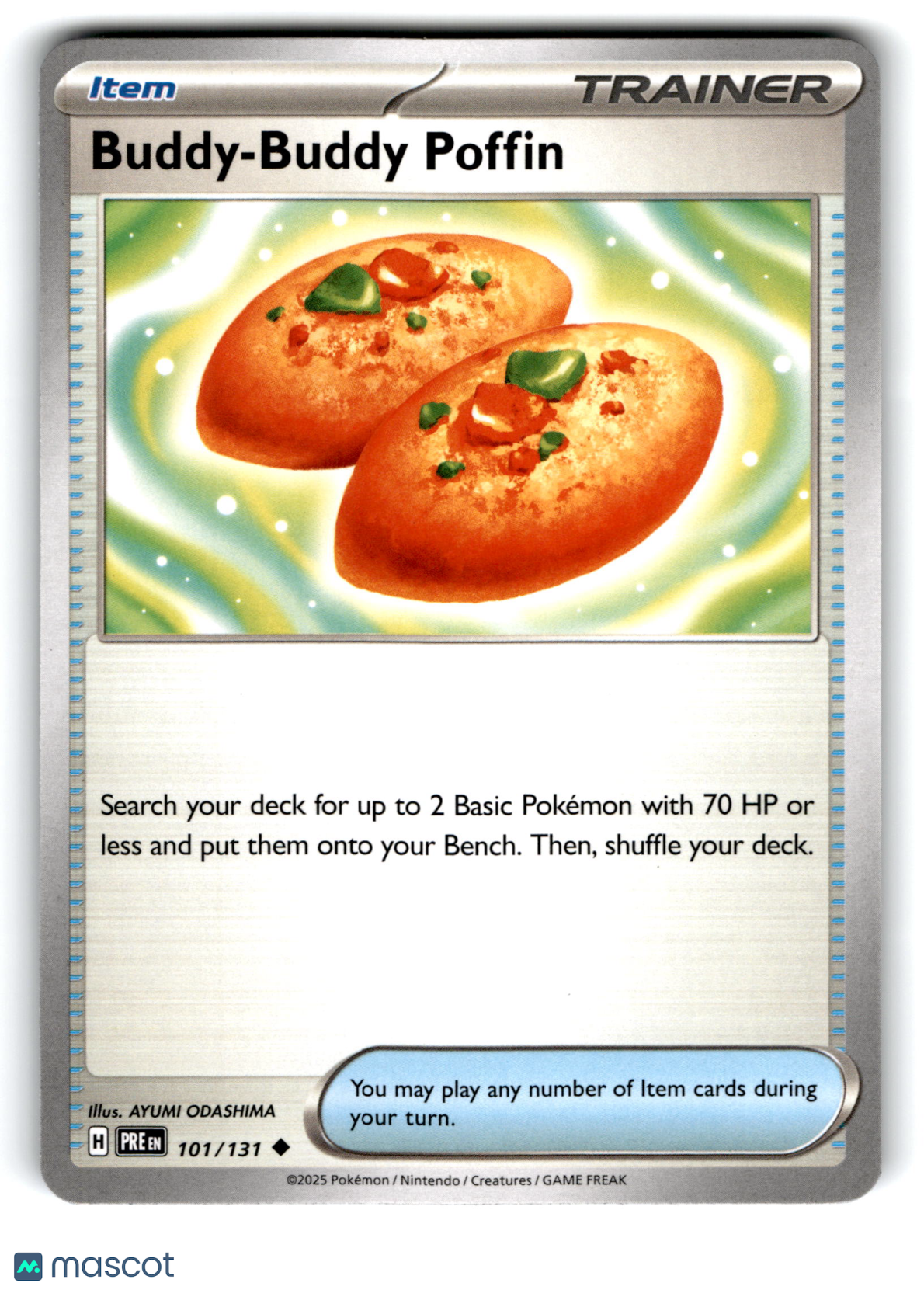 2025 Pokemon Buddy-Buddy Poffin #101/131