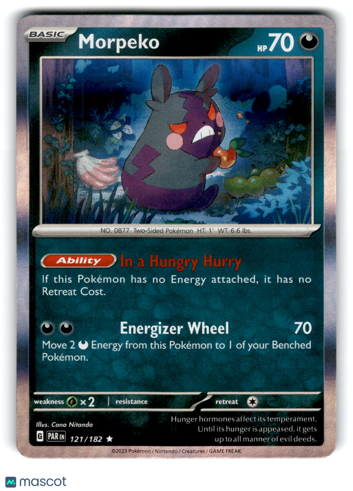2023 Pokemon Morpiko #121/182