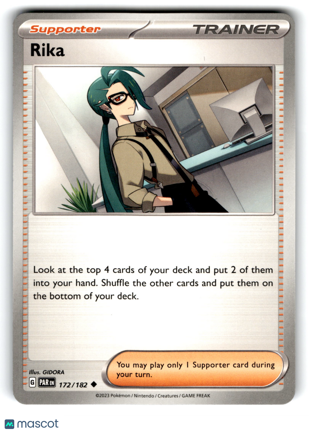2023 Pokemon Rika #172/182