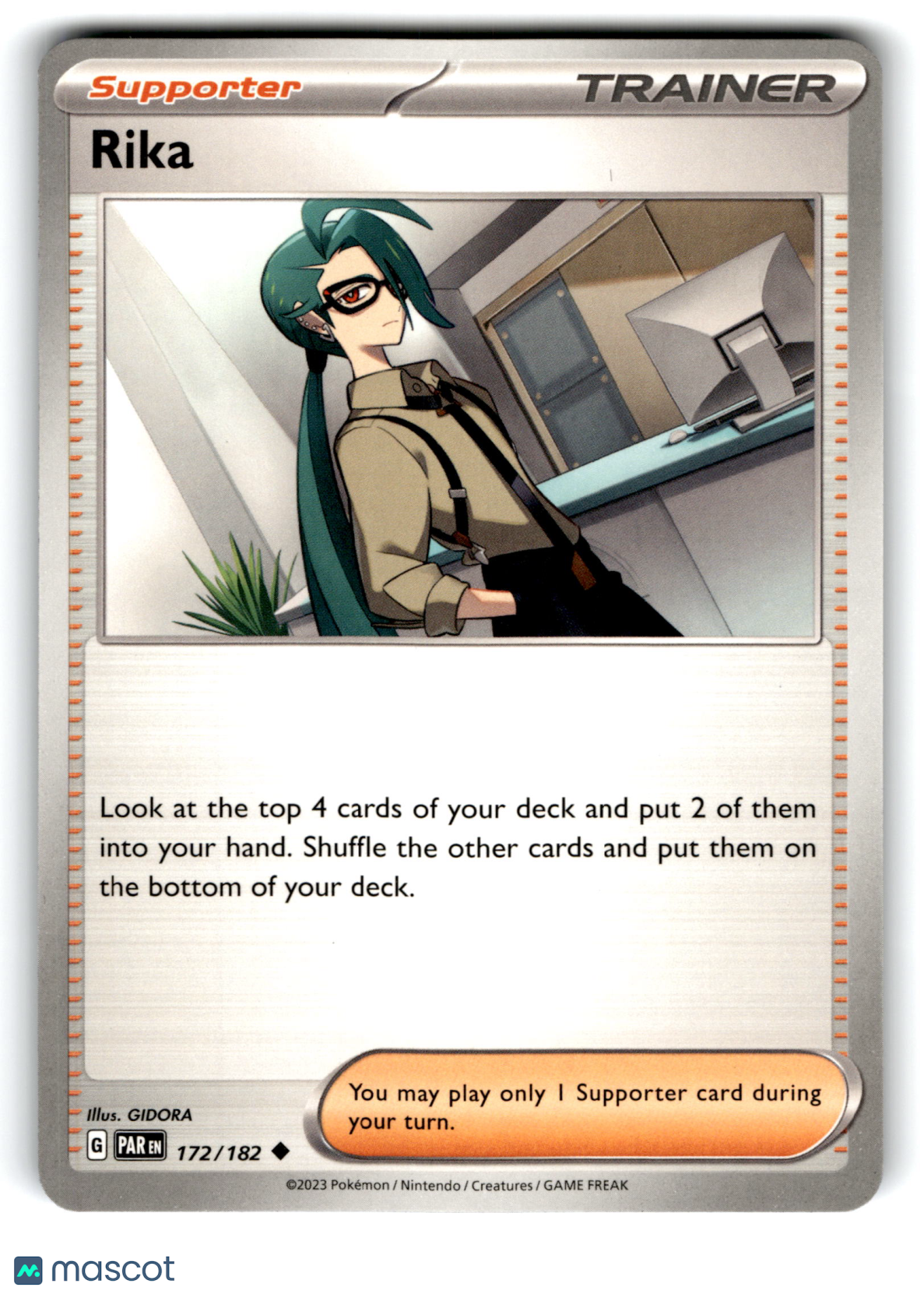 2023 Pokemon Rika #172/182