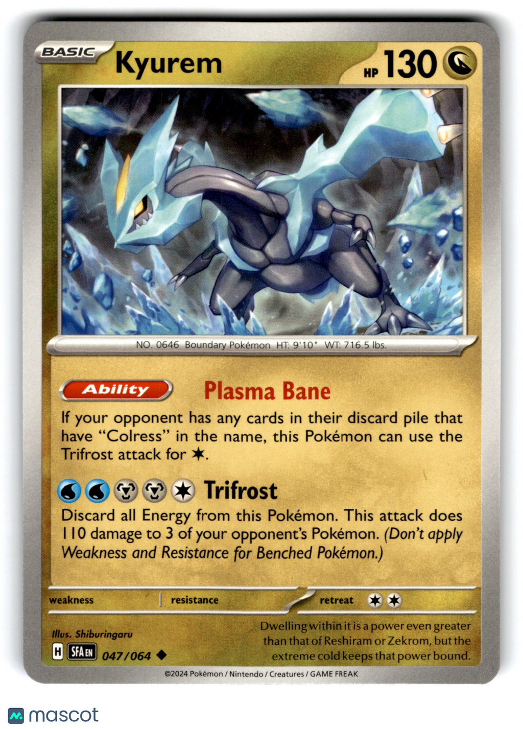 2024 Pokemon Kyurem #47/64