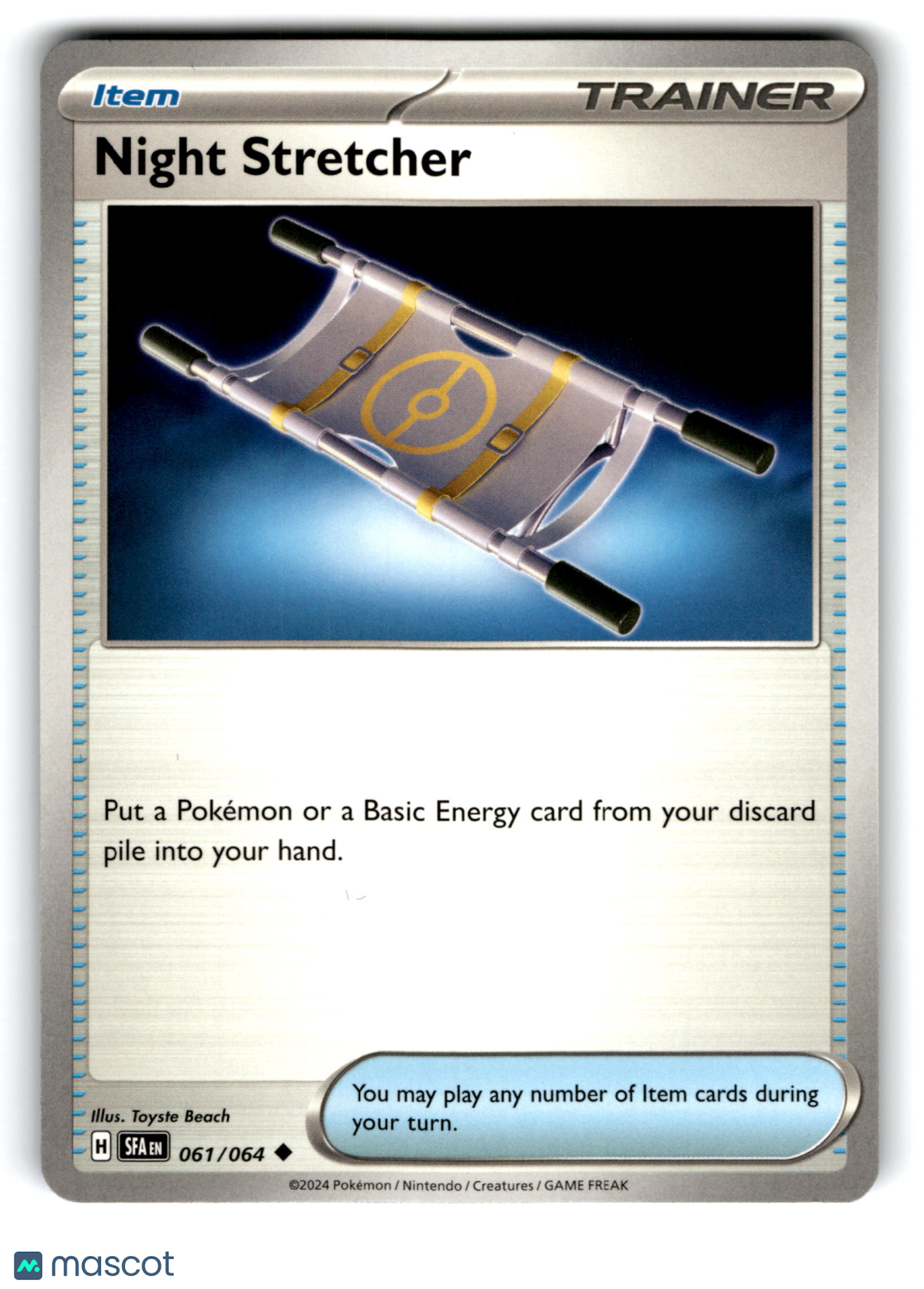 2024 Pokemon Night Stretcher #61/64