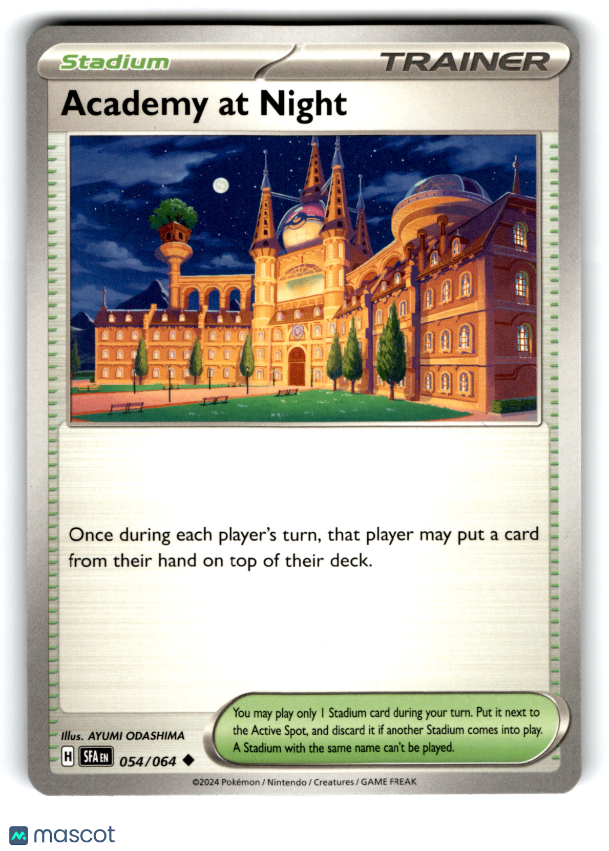 2024 Pokemon Academy At Night #54/64