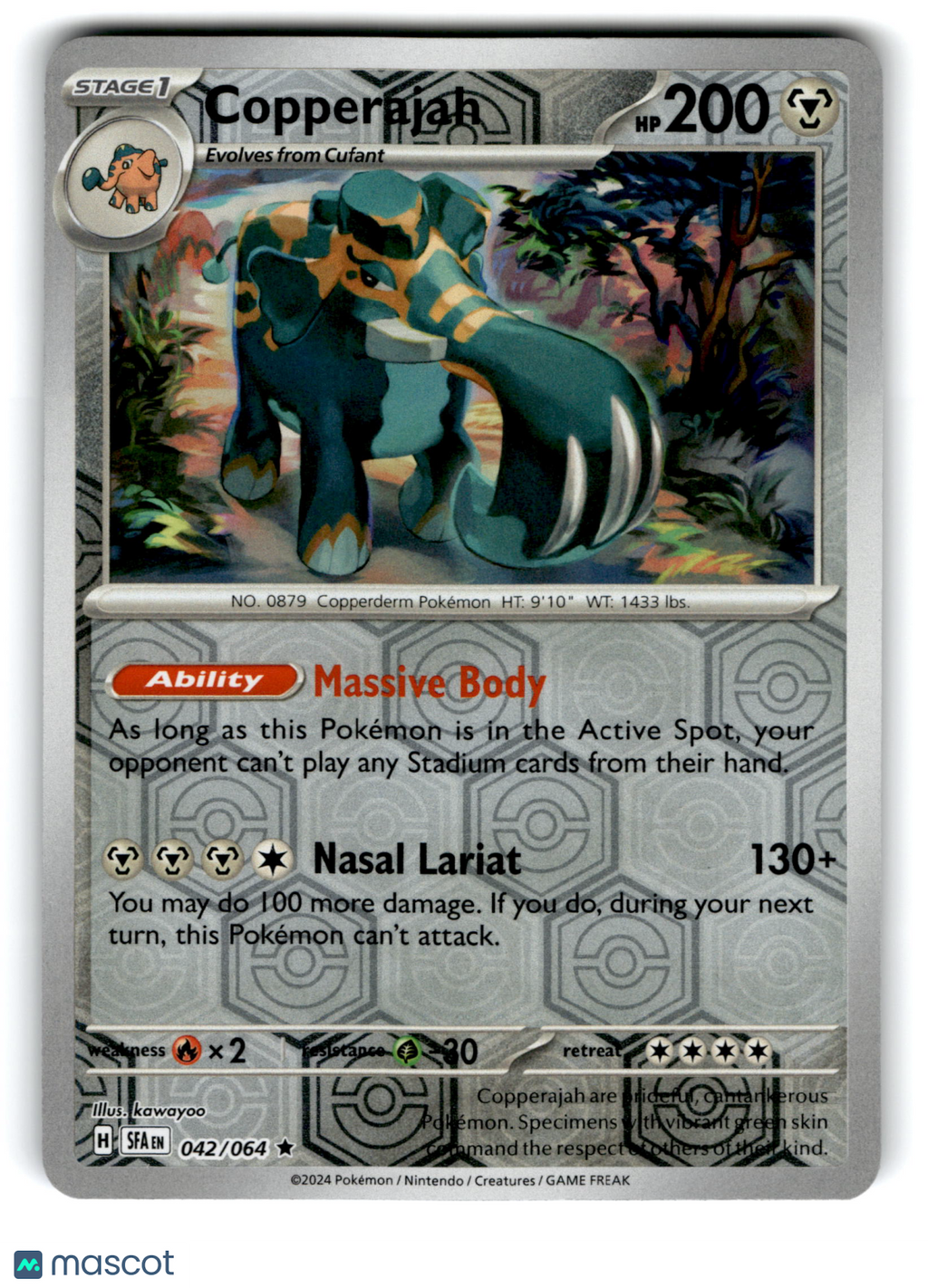 2024 Pokemon Copperajah #42/64