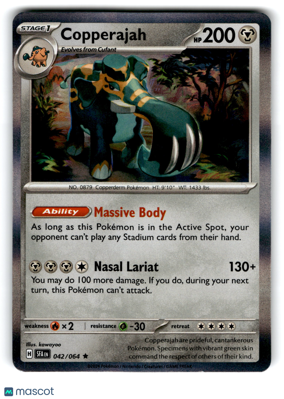 2024 Pokemon Copperajah #42/64