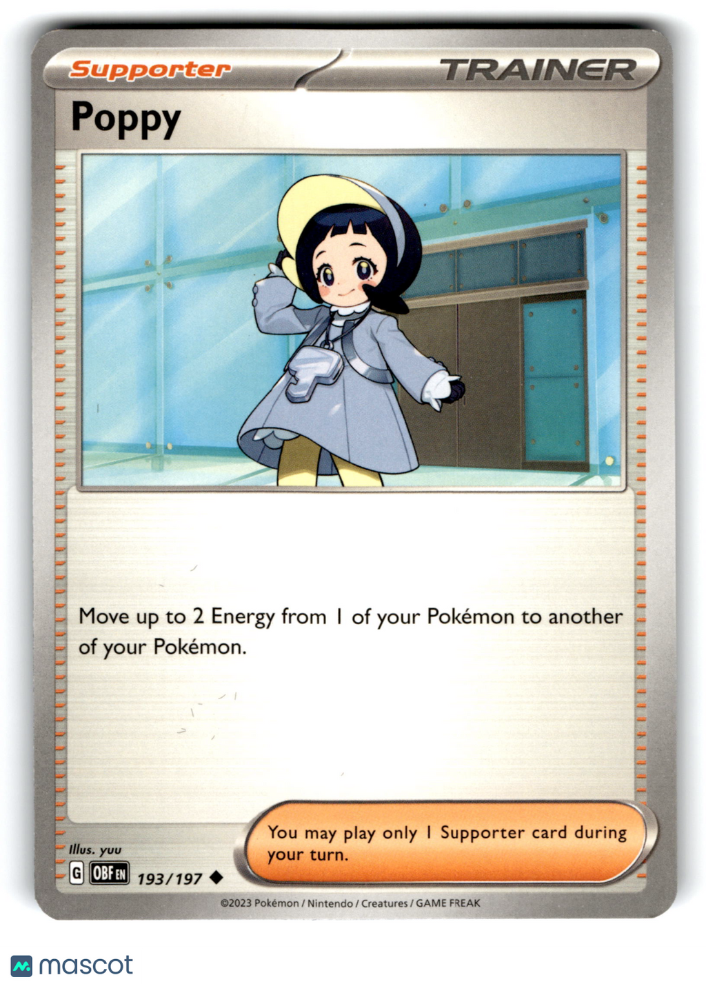 2023 Pokemon Poppy #193/197