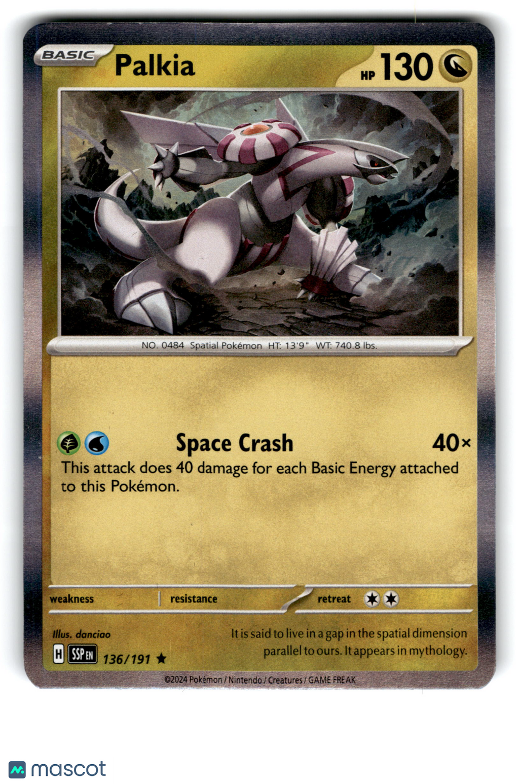 2024 Pokemon Palkia #136/191