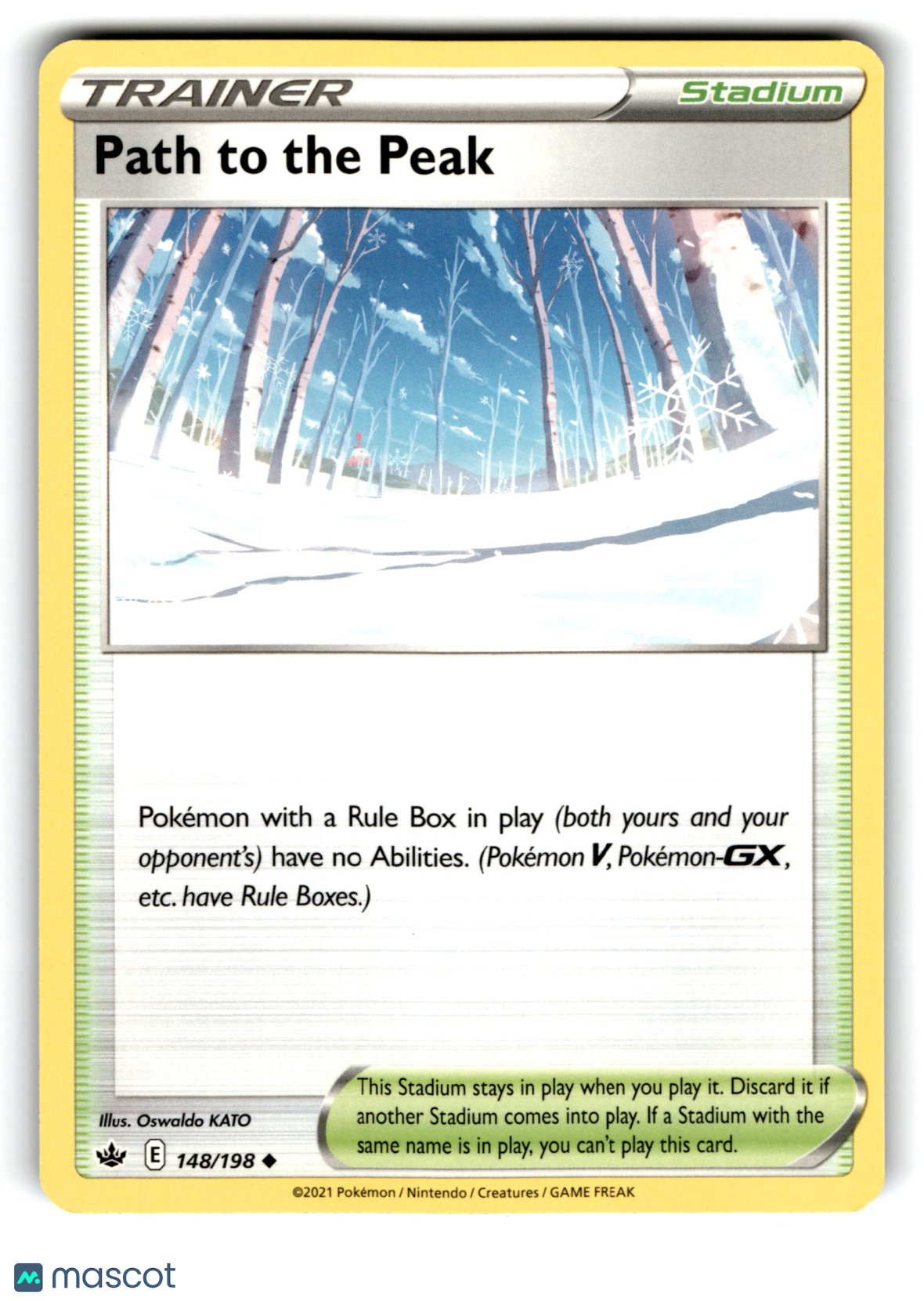 2021 Pokemon Path To The Peak #148/198