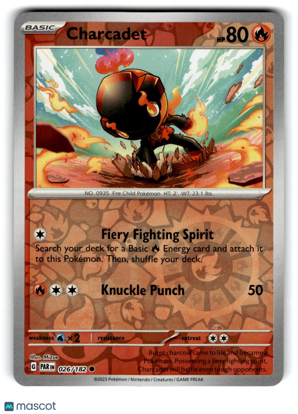 2023 Pokemon Charcadet #26/182
