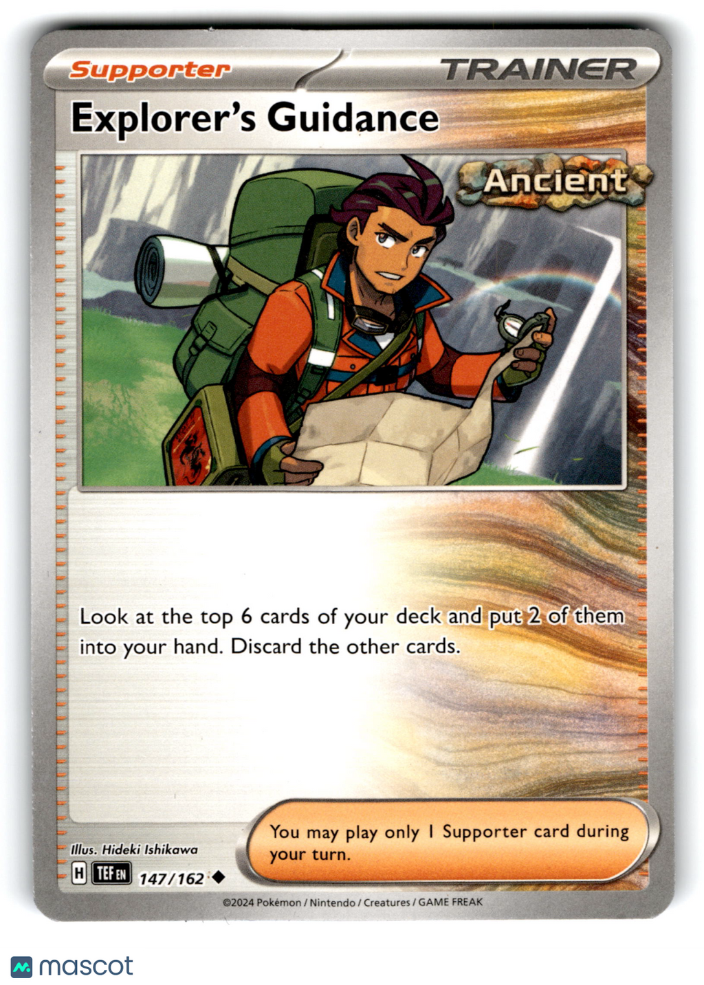 2024 Pokemon Explorer's Guidance #147/162