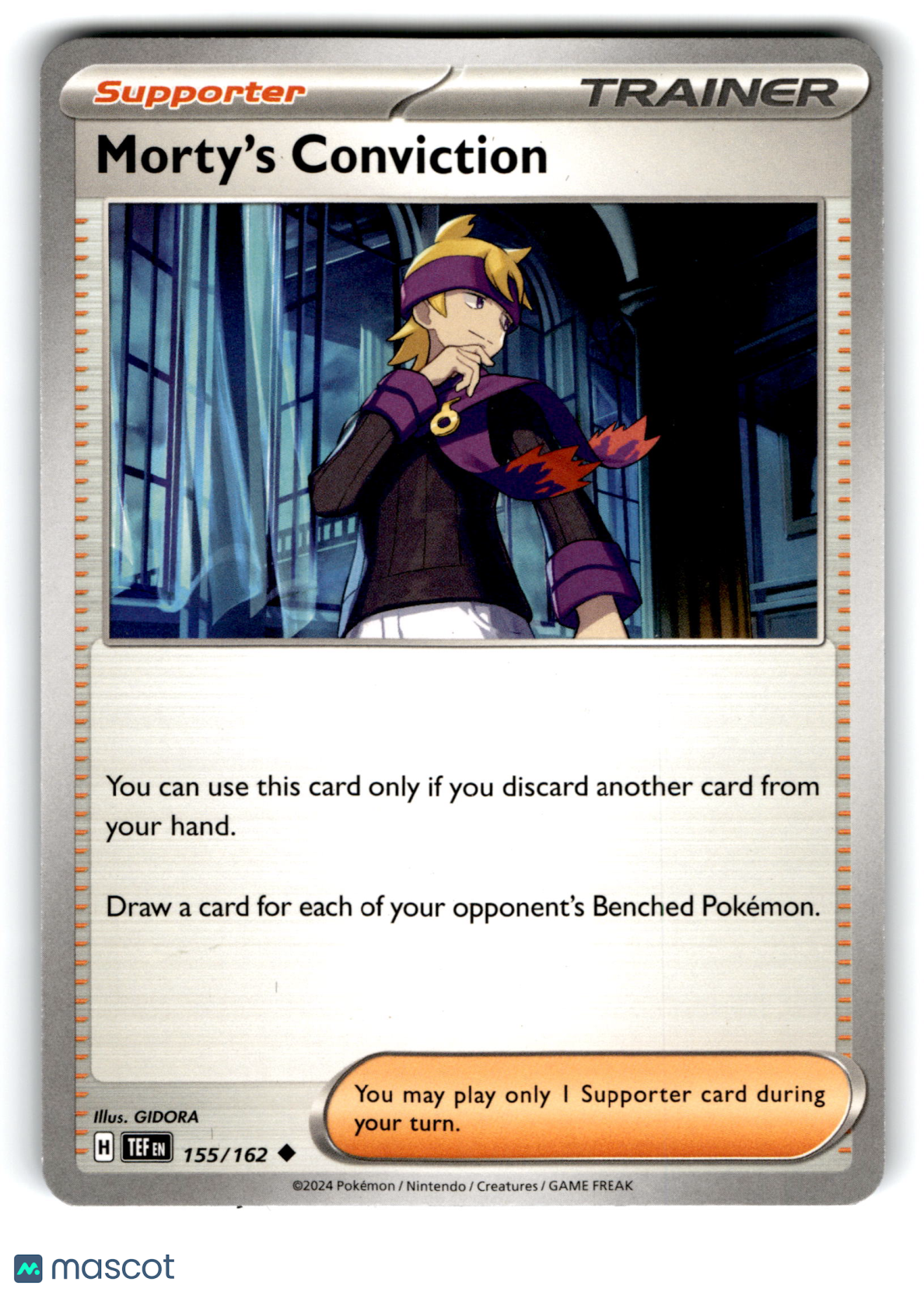 2024 Pokemon Morty's Conviction #155/162