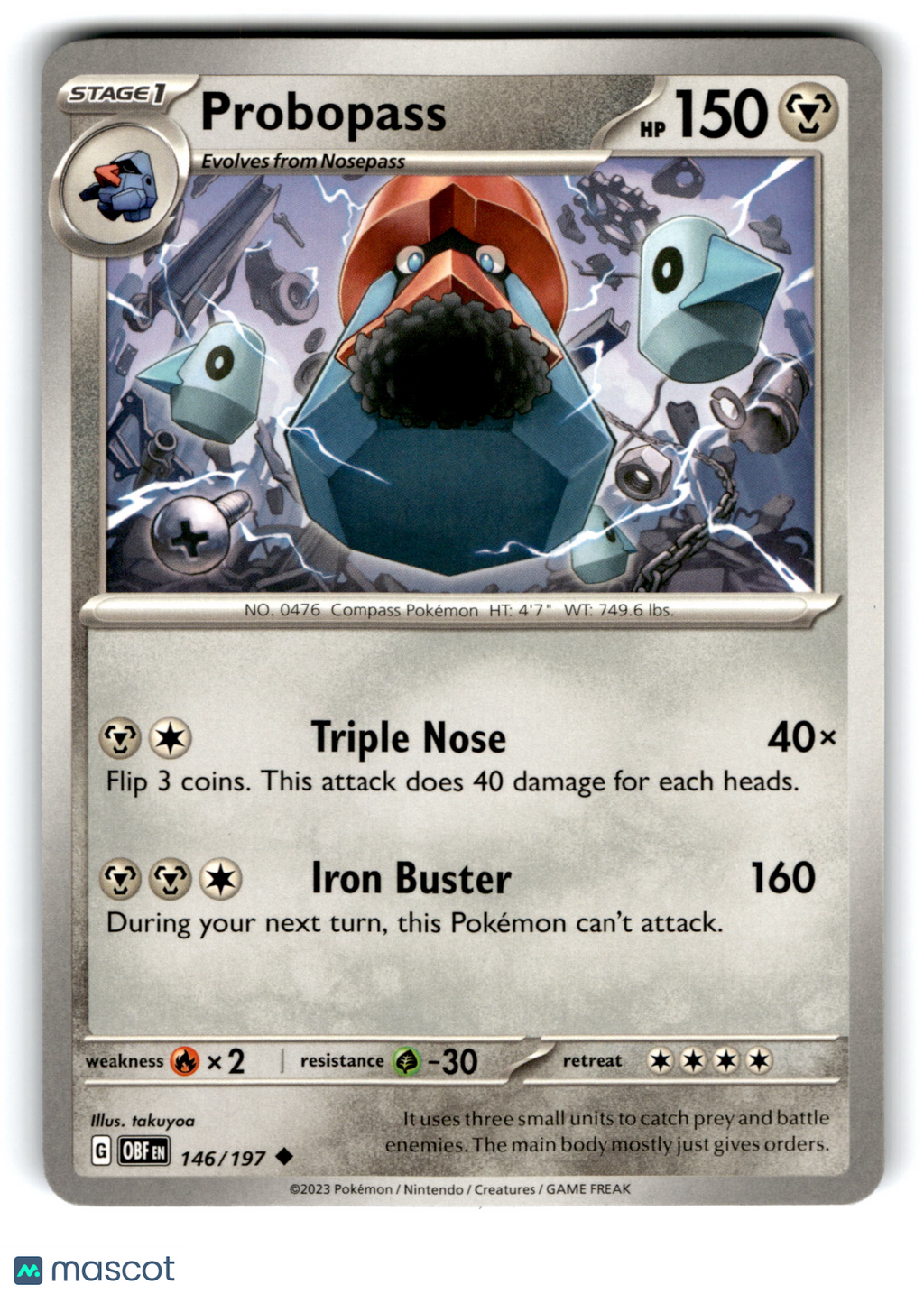 2023 Pokemon Probopass #146/197
