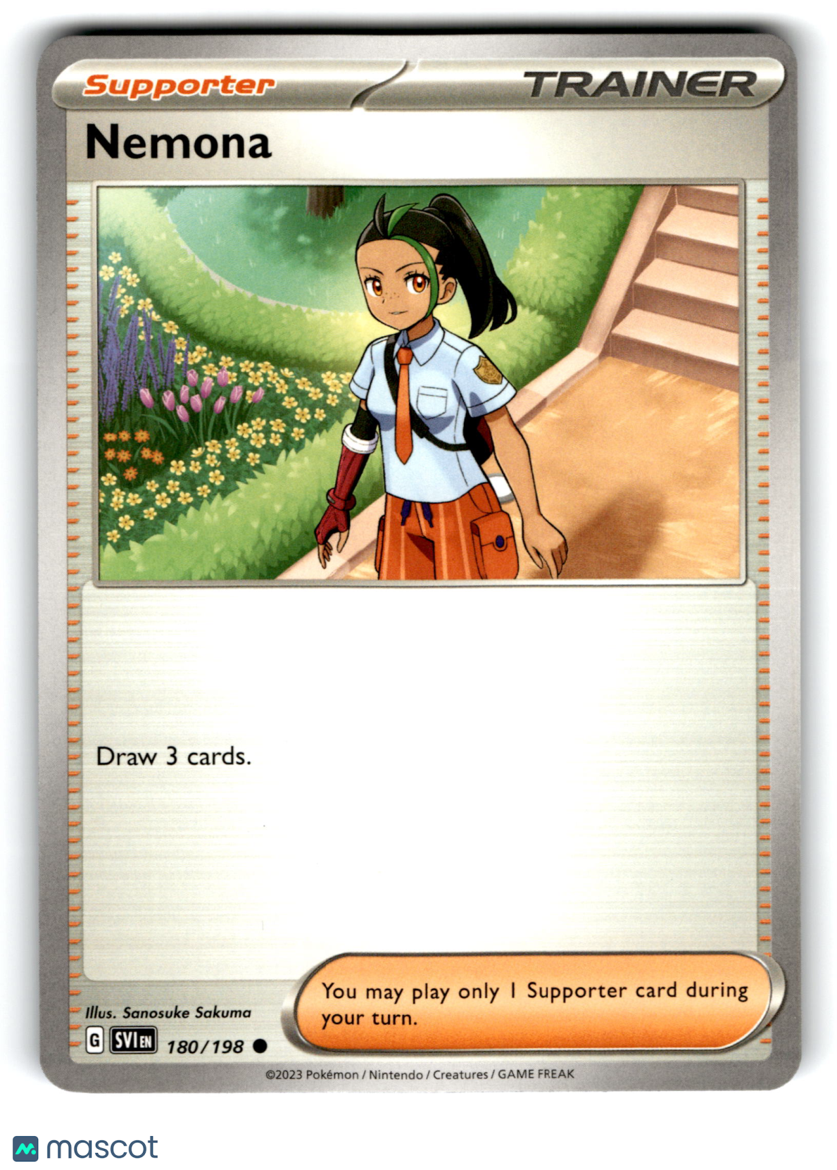 2023 Pokemon Nemona #180/198
