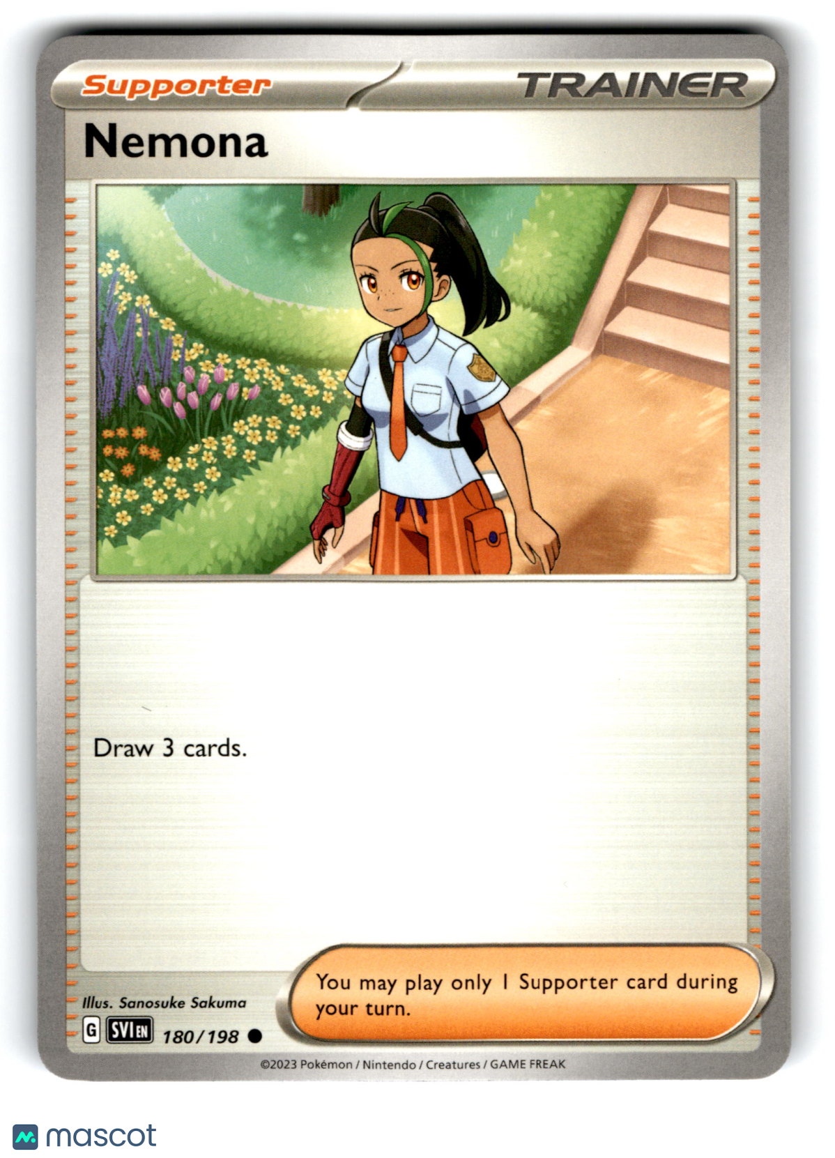 2023 Pokemon Nemona #180/198