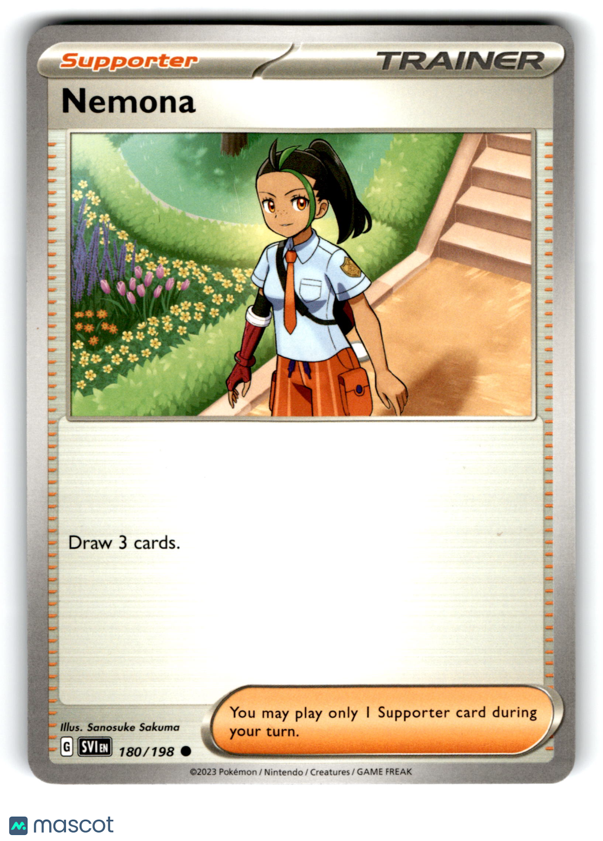 2023 Pokemon Nemona #180/198