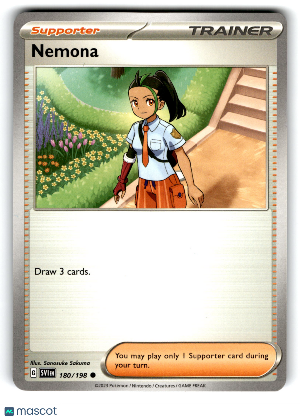 2023 Pokemon Nemona #180/198