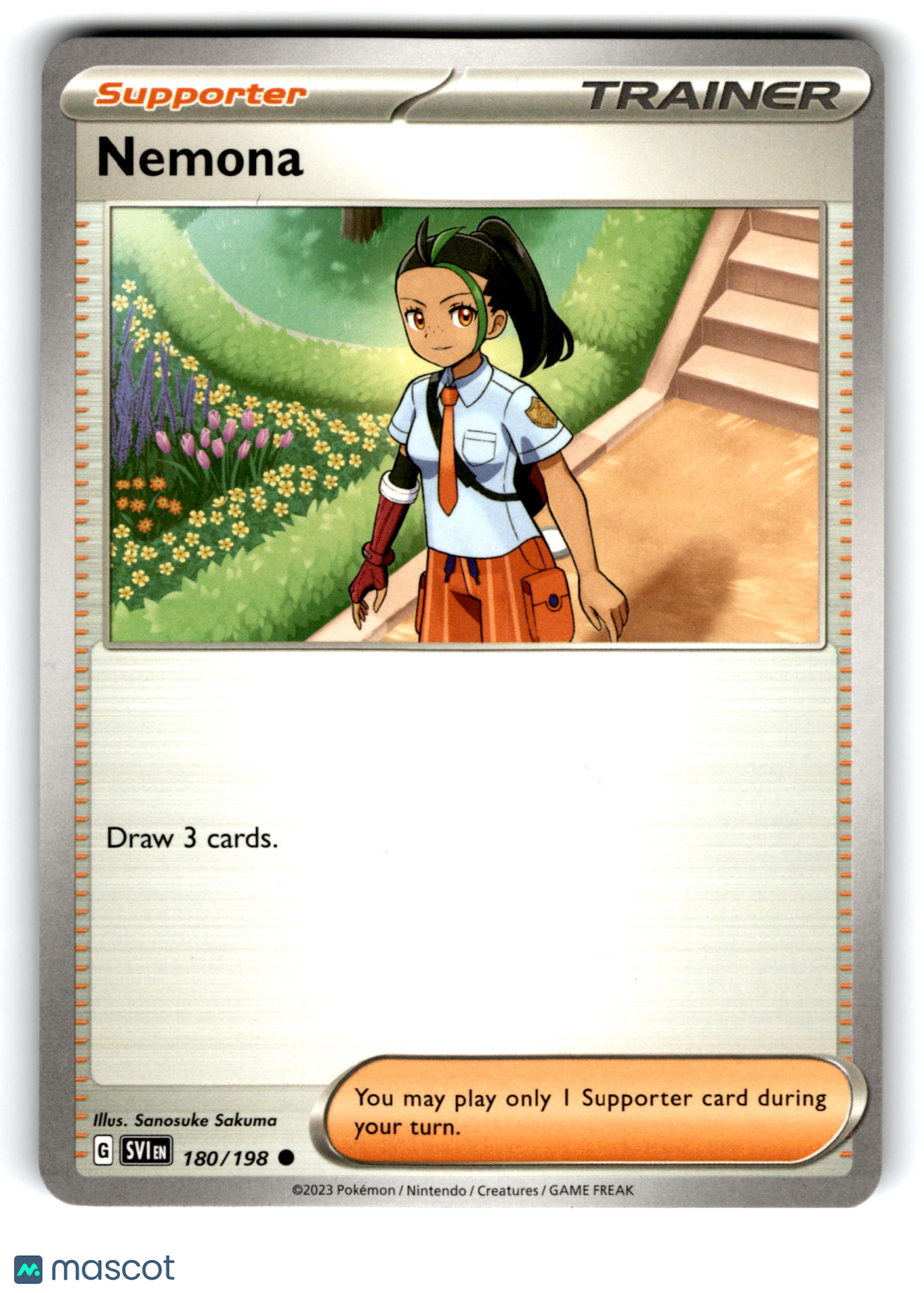 2023 Pokemon Nemona #180/198