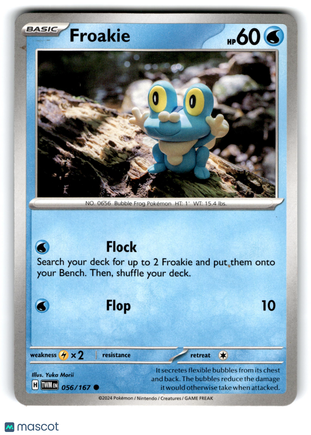 2024 Pokemon Froakie #56/167