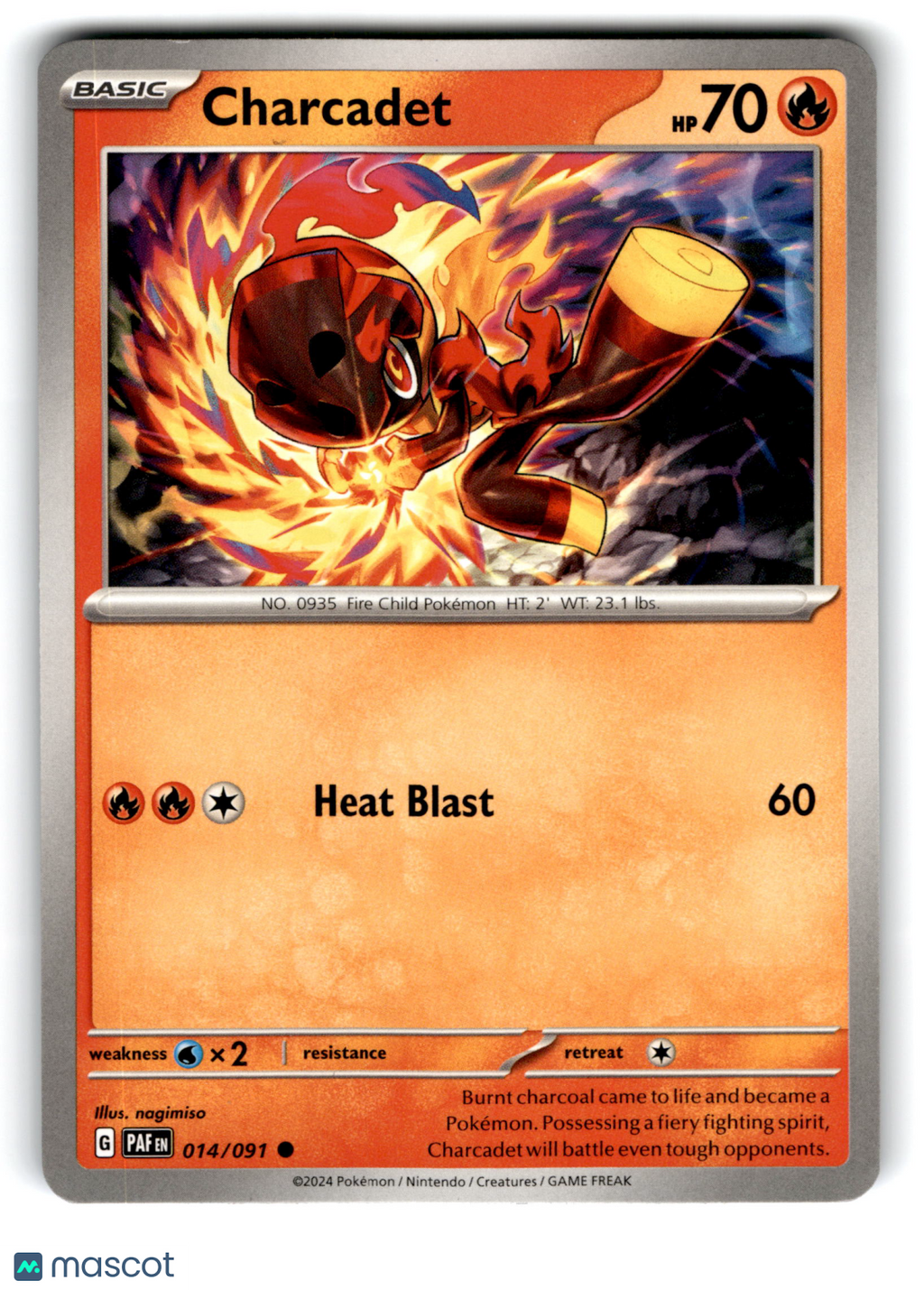 2024 Pokemon Charcadet #14/91