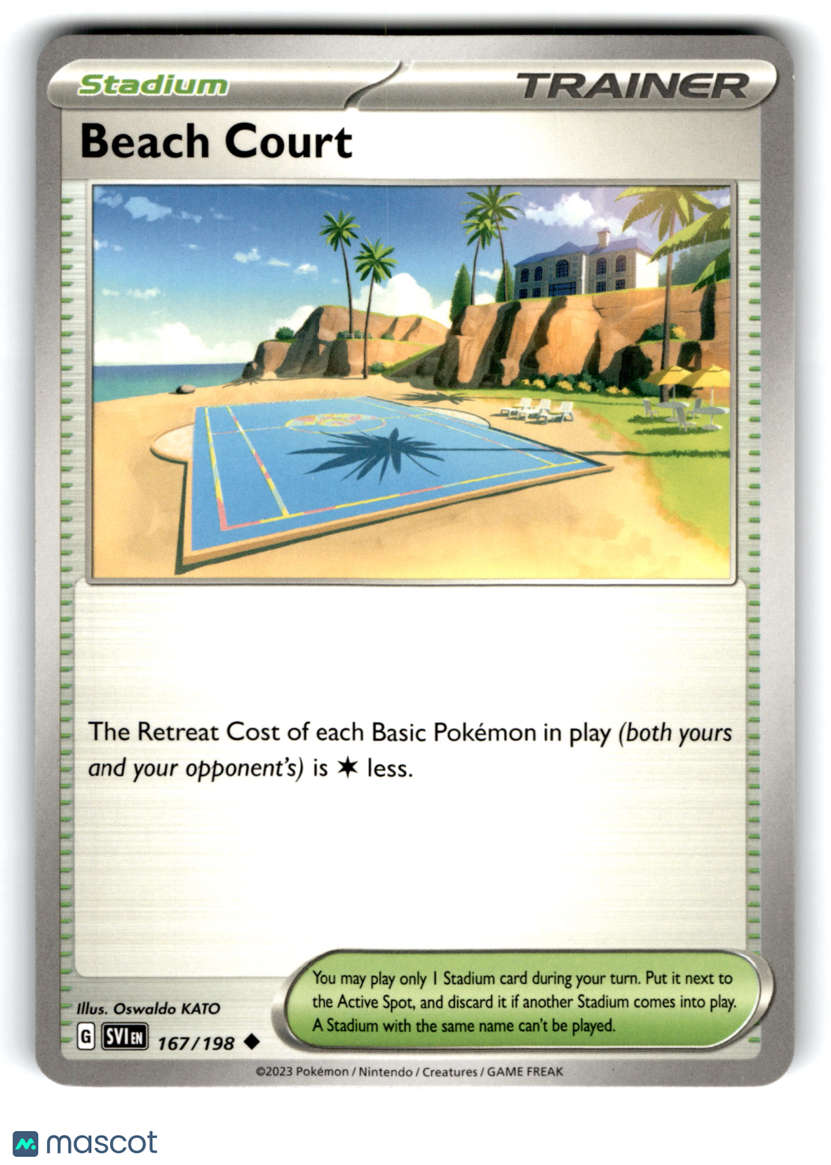 2023 Pokemon Beach Court #167/198