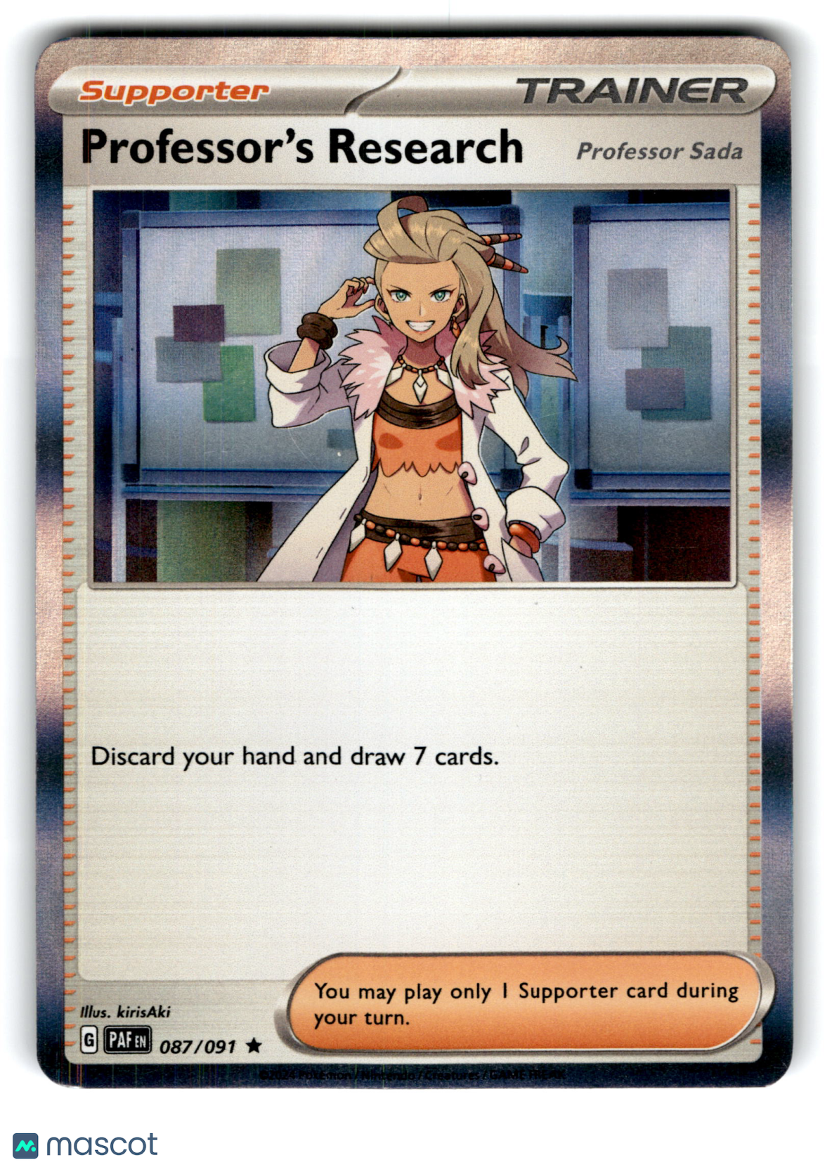 2024 Pokemon Professor's Research (Professor Sada) #87/91