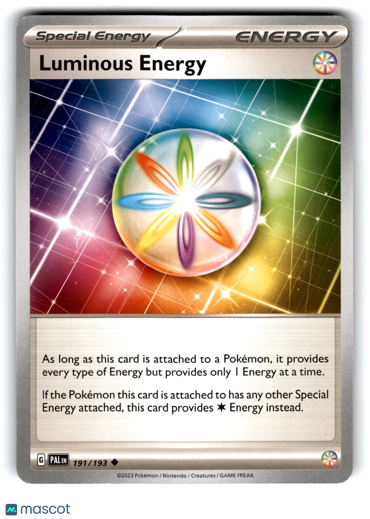 2023 Pokemon Luminous Energy #191/193