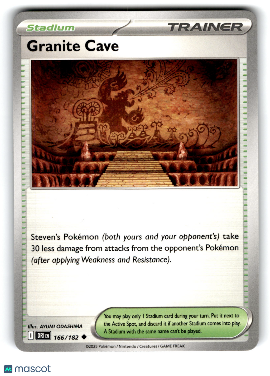 2025 Pokemon Granite Cave #166/182