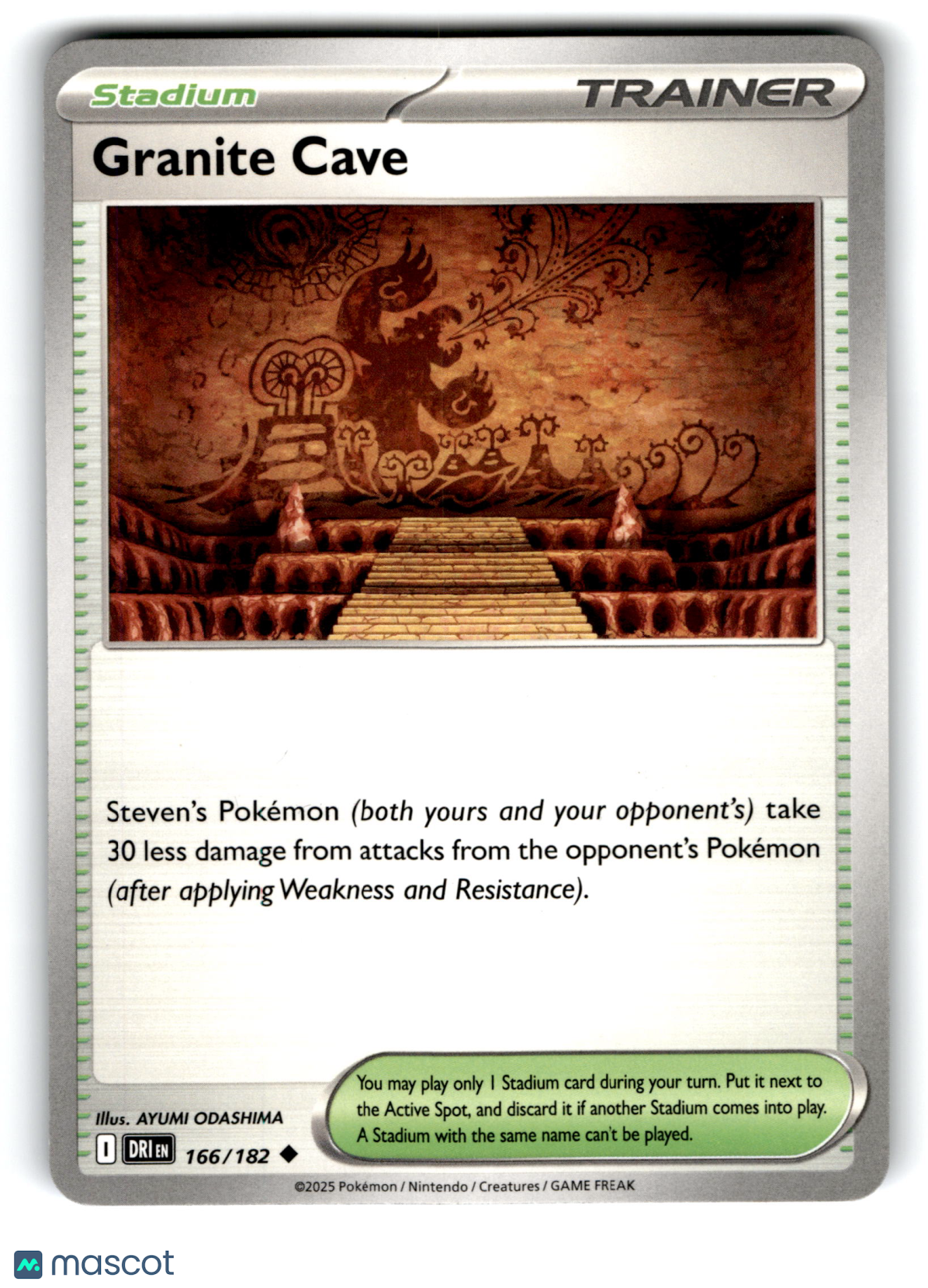 2025 Pokemon Granite Cave #166/182