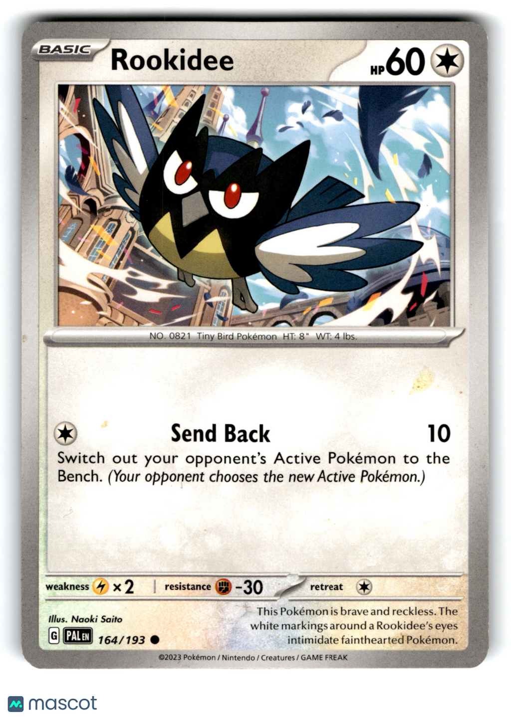 2023 Pokemon Rookidee #164/193