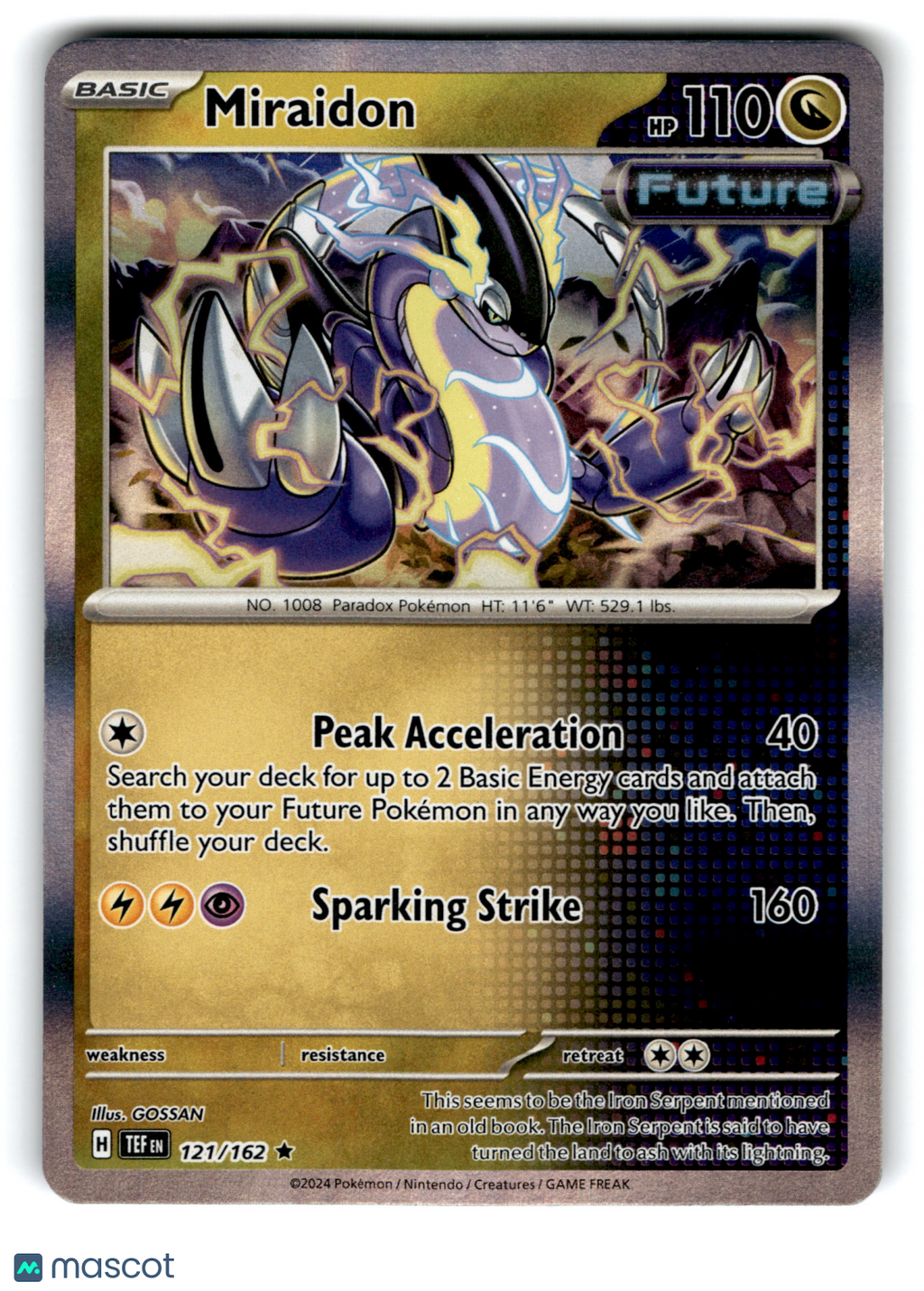 2024 Pokemon Miraidon #121/162