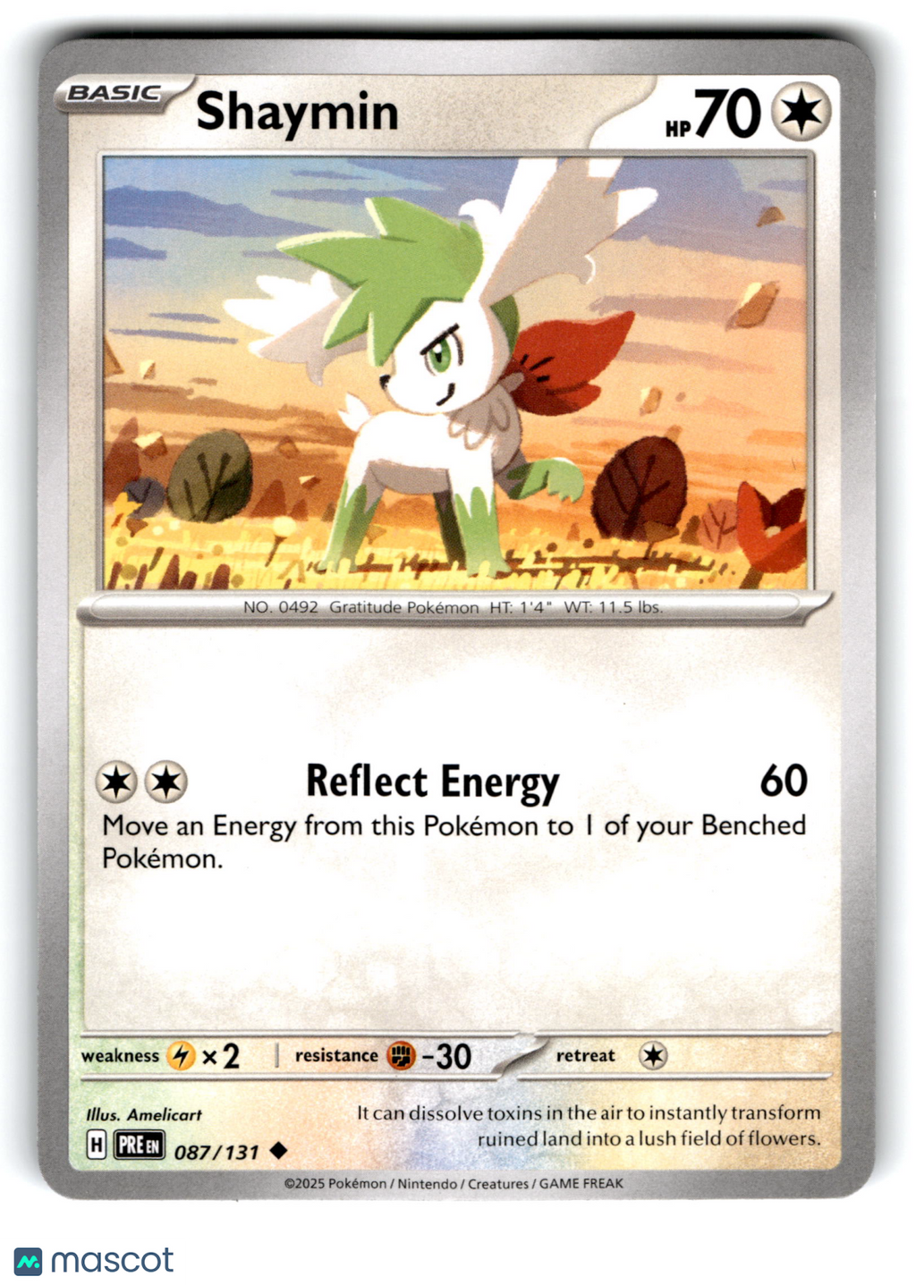 2025 Pokemon Shaymin #87/131