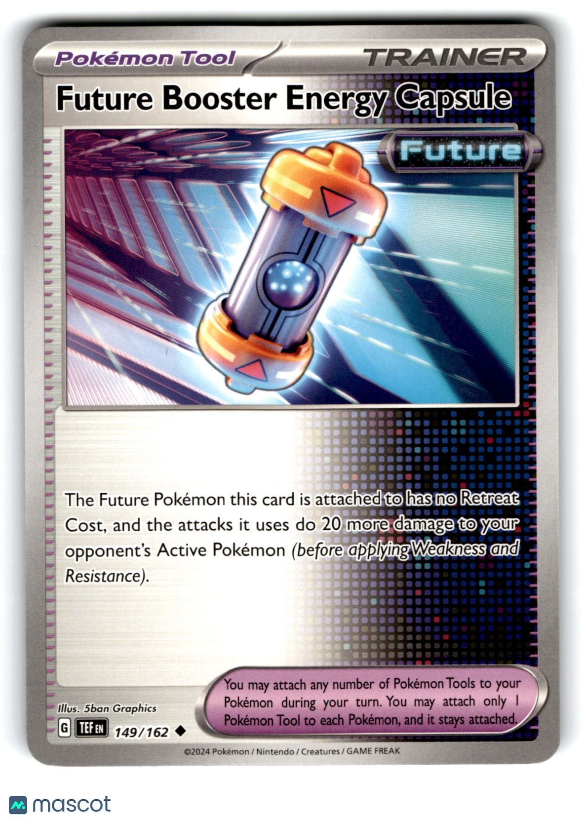 2024 Pokemon Future Booster Energy Capsule #149/162