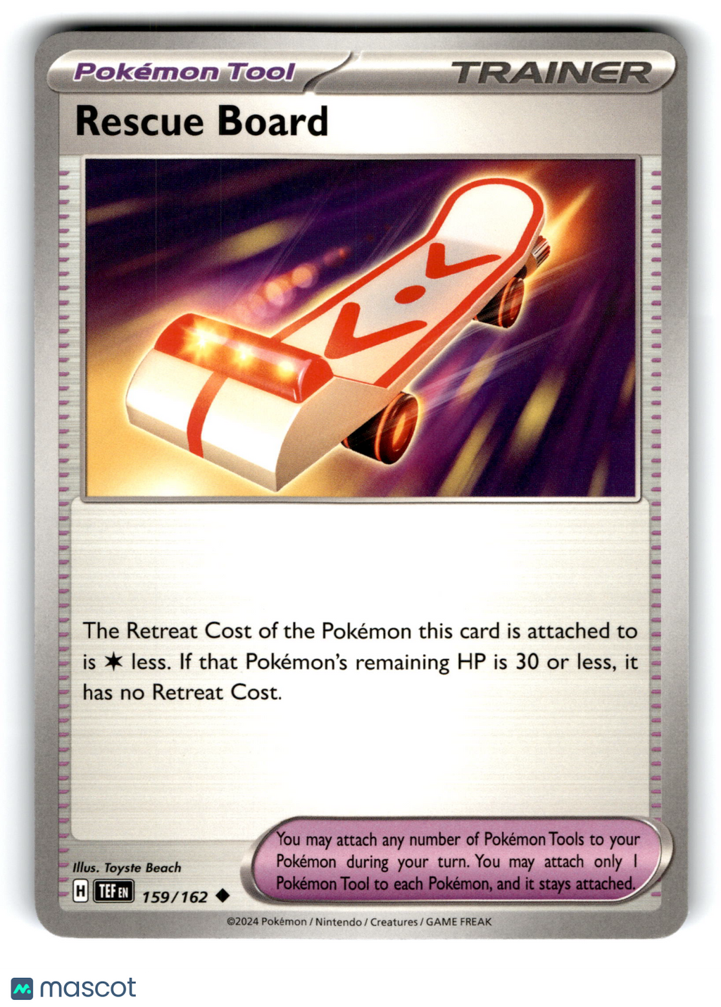 2024 Pokemon Rescue Board #159/162