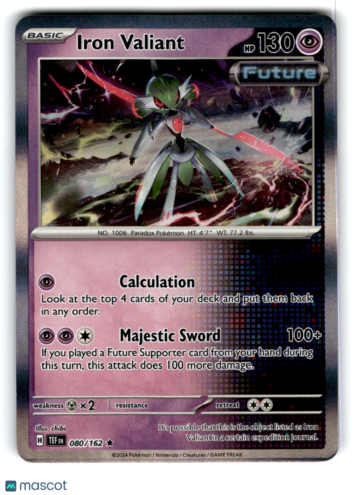 2024 Pokemon Iron Valiant #80/162