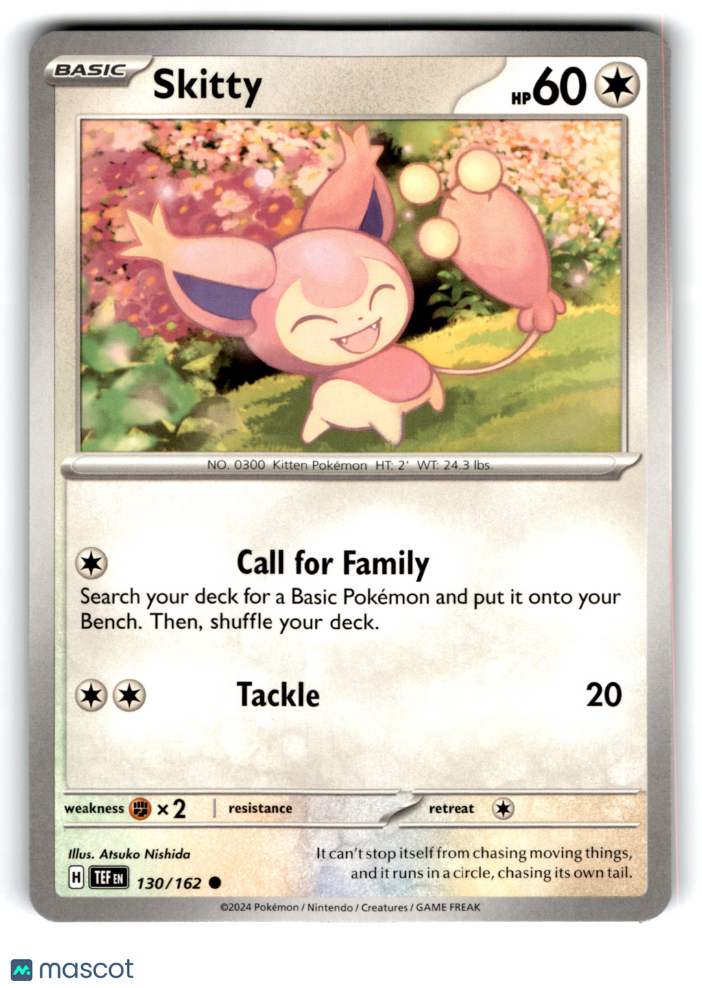 2024 Pokemon Skitty #130/162