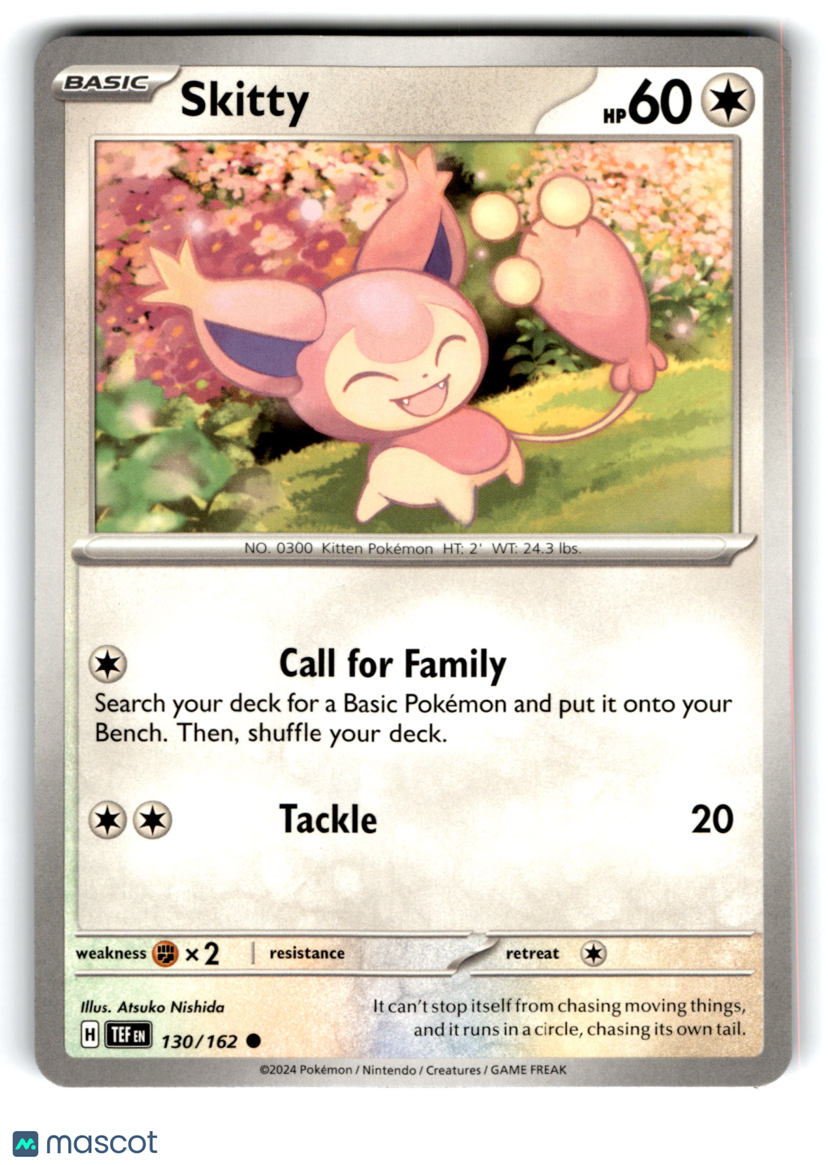 2024 Pokemon Skitty #130/162