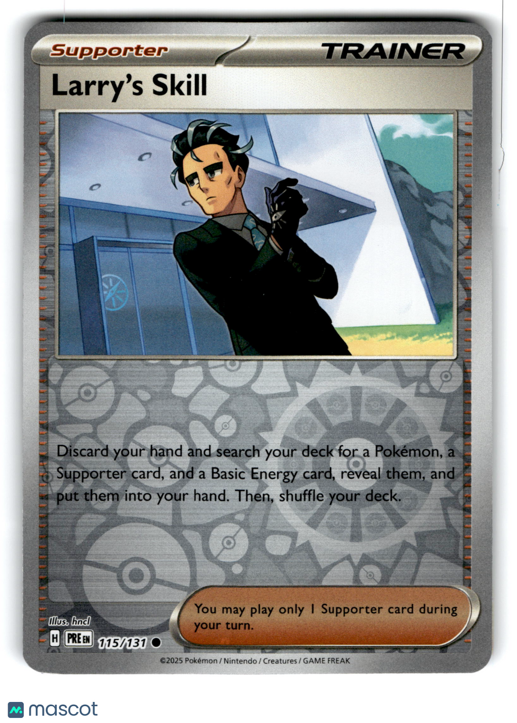 2025 Pokemon Larry's Skill #115/131