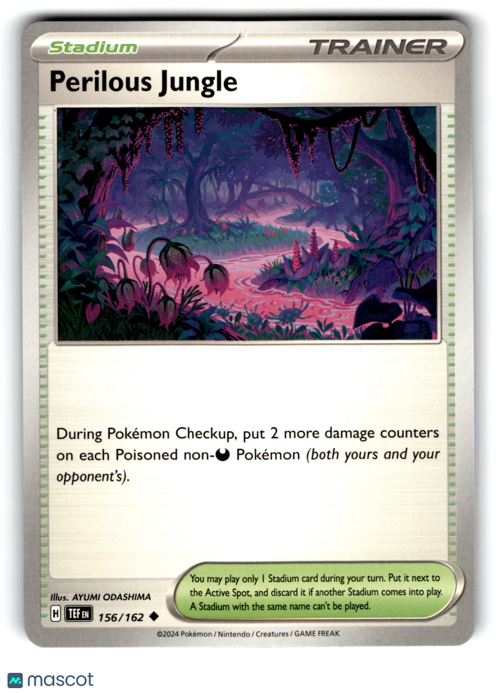 2024 Pokemon Perilous Jungle #156/162