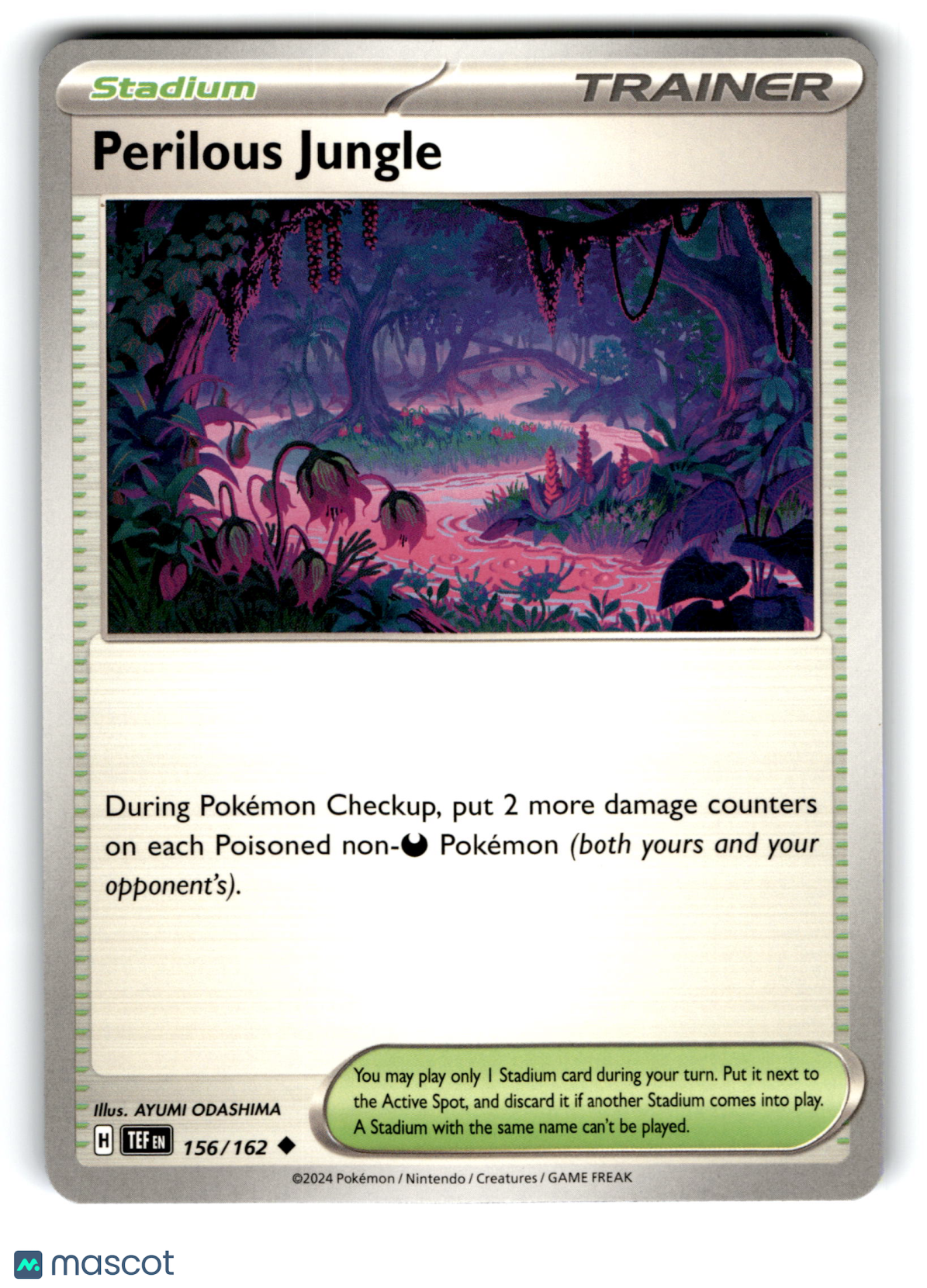 2024 Pokemon Perilous Jungle #156/162