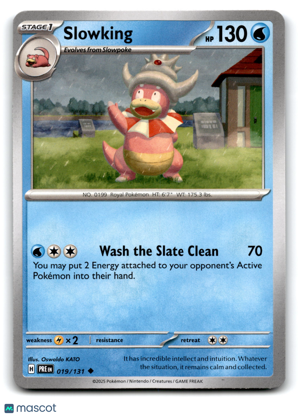 2025 Pokemon Slowking #19/131