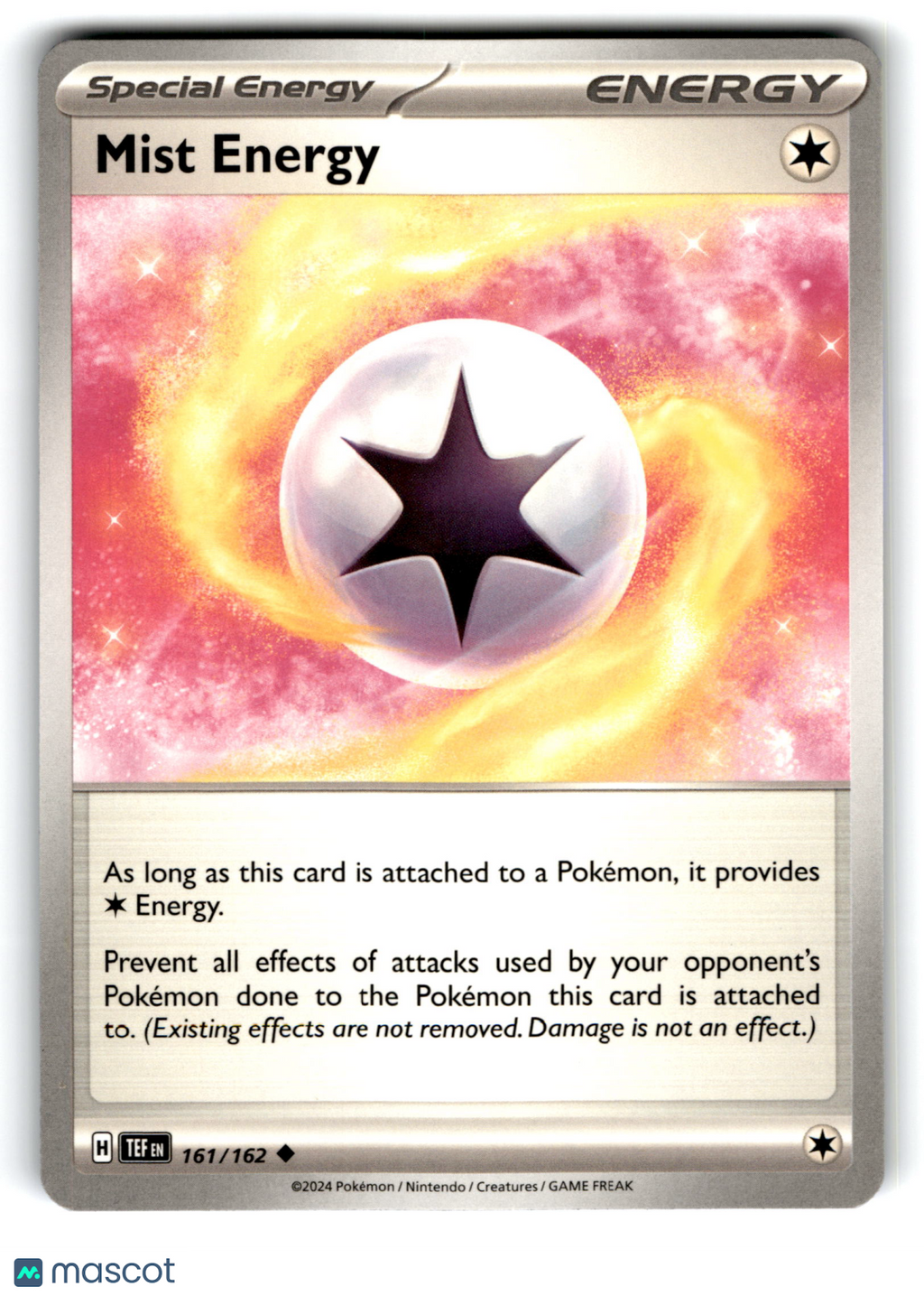 2024 Pokemon Mist Energy #161/162