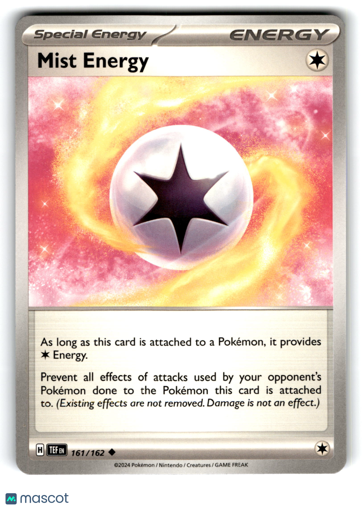 2024 Pokemon Mist Energy #161/162