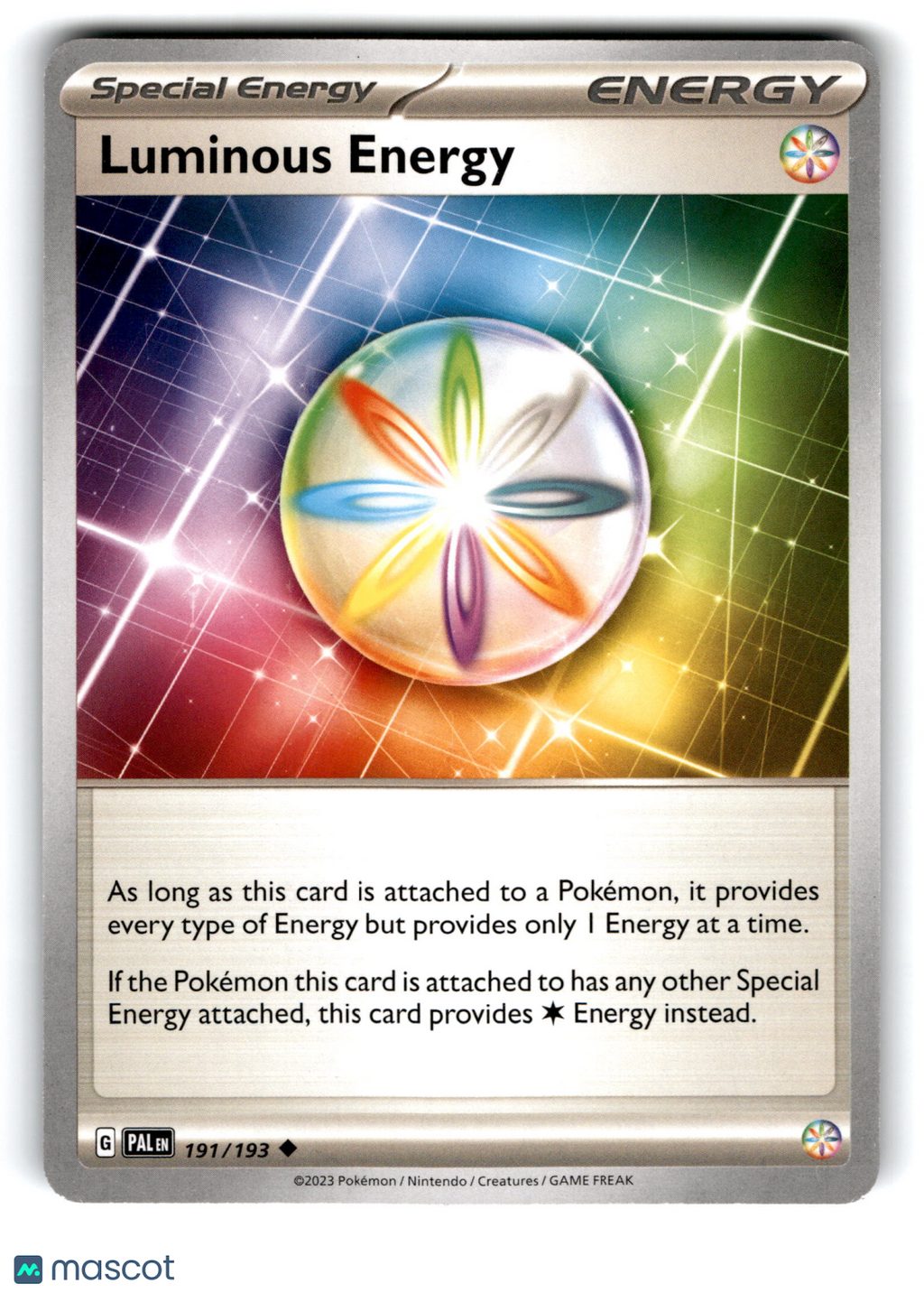 2023 Pokemon Luminous Energy #191/193