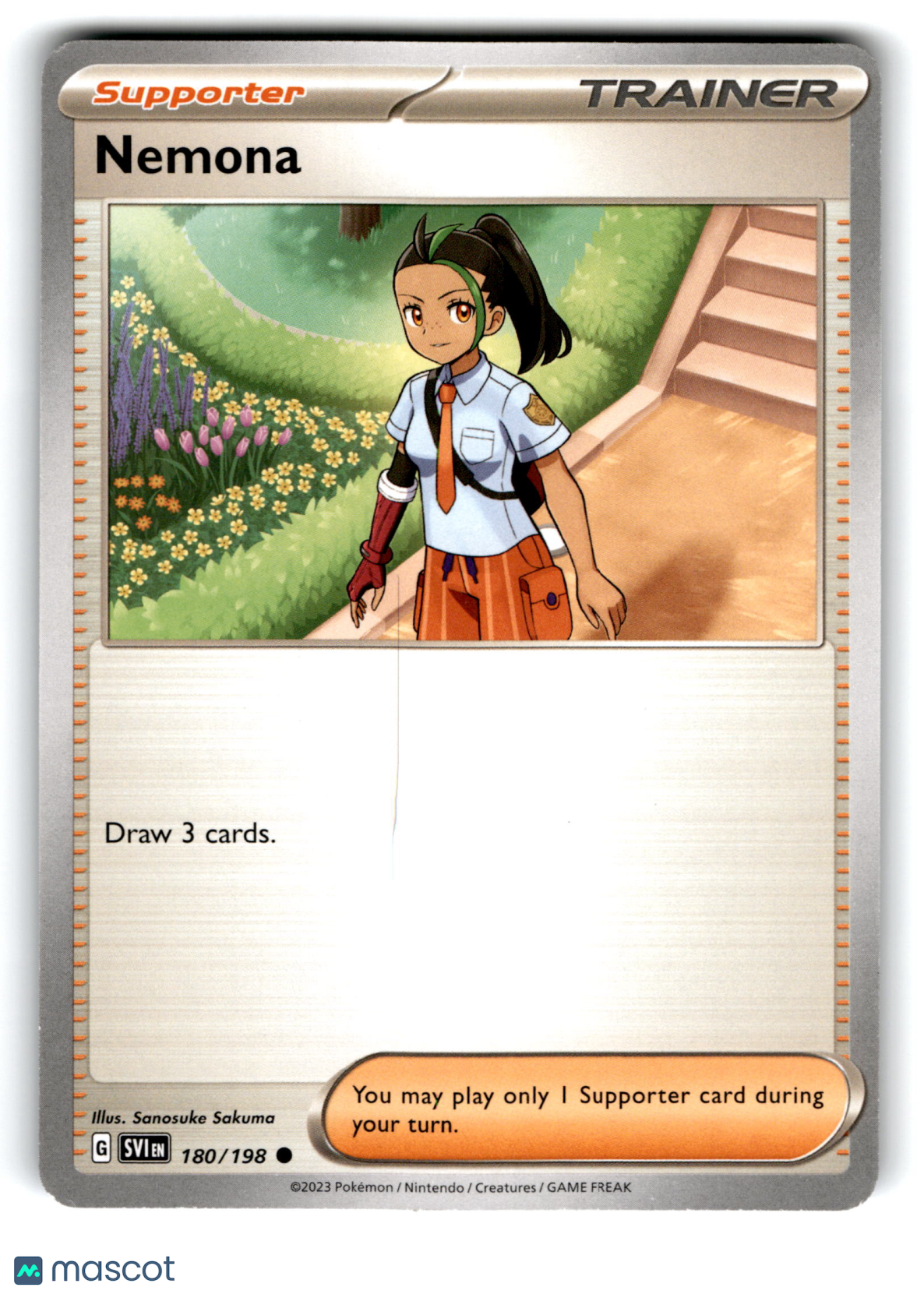 2023 Pokemon Nemona #180/198