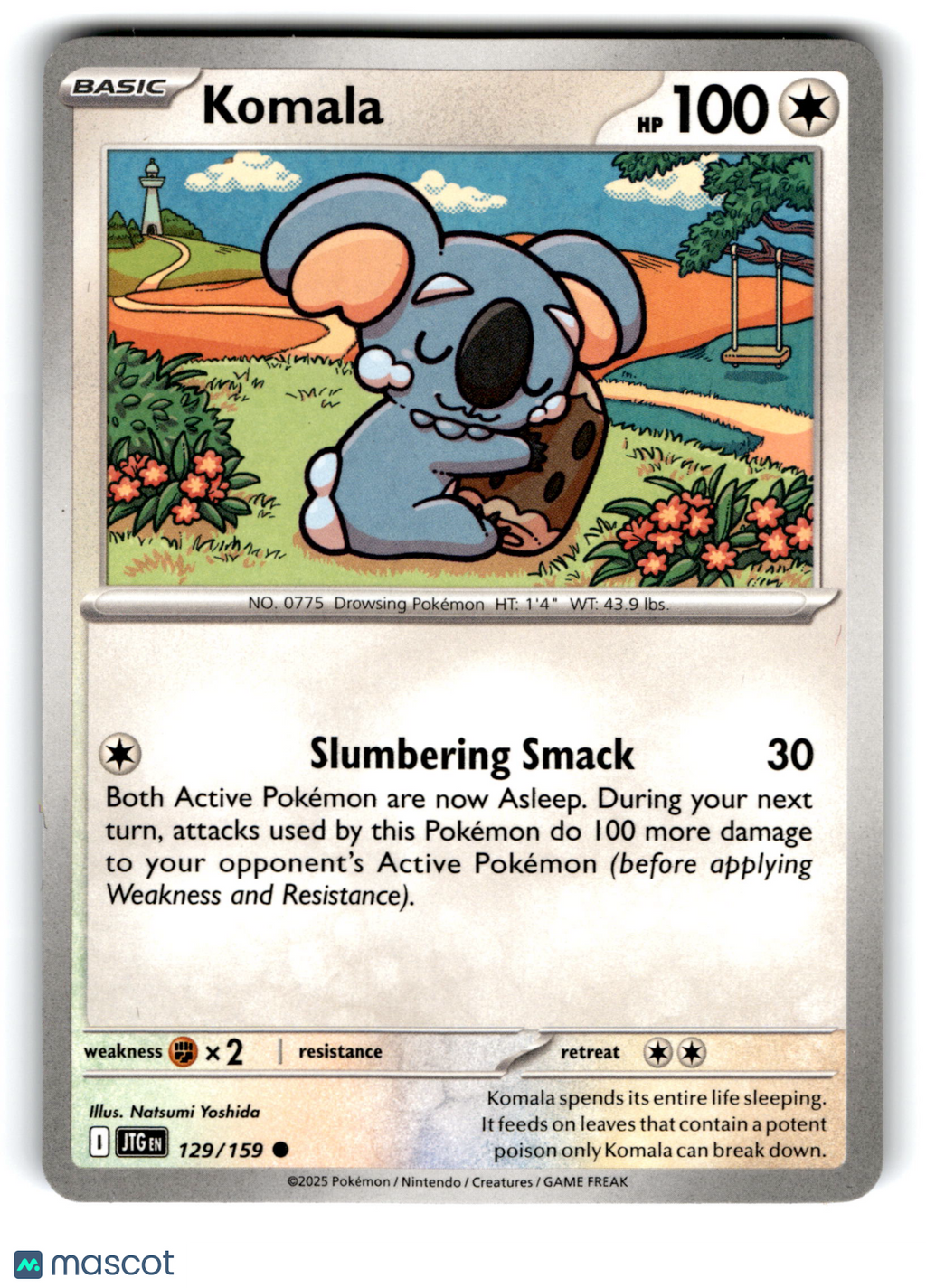 2025 Pokemon Komala #129/159