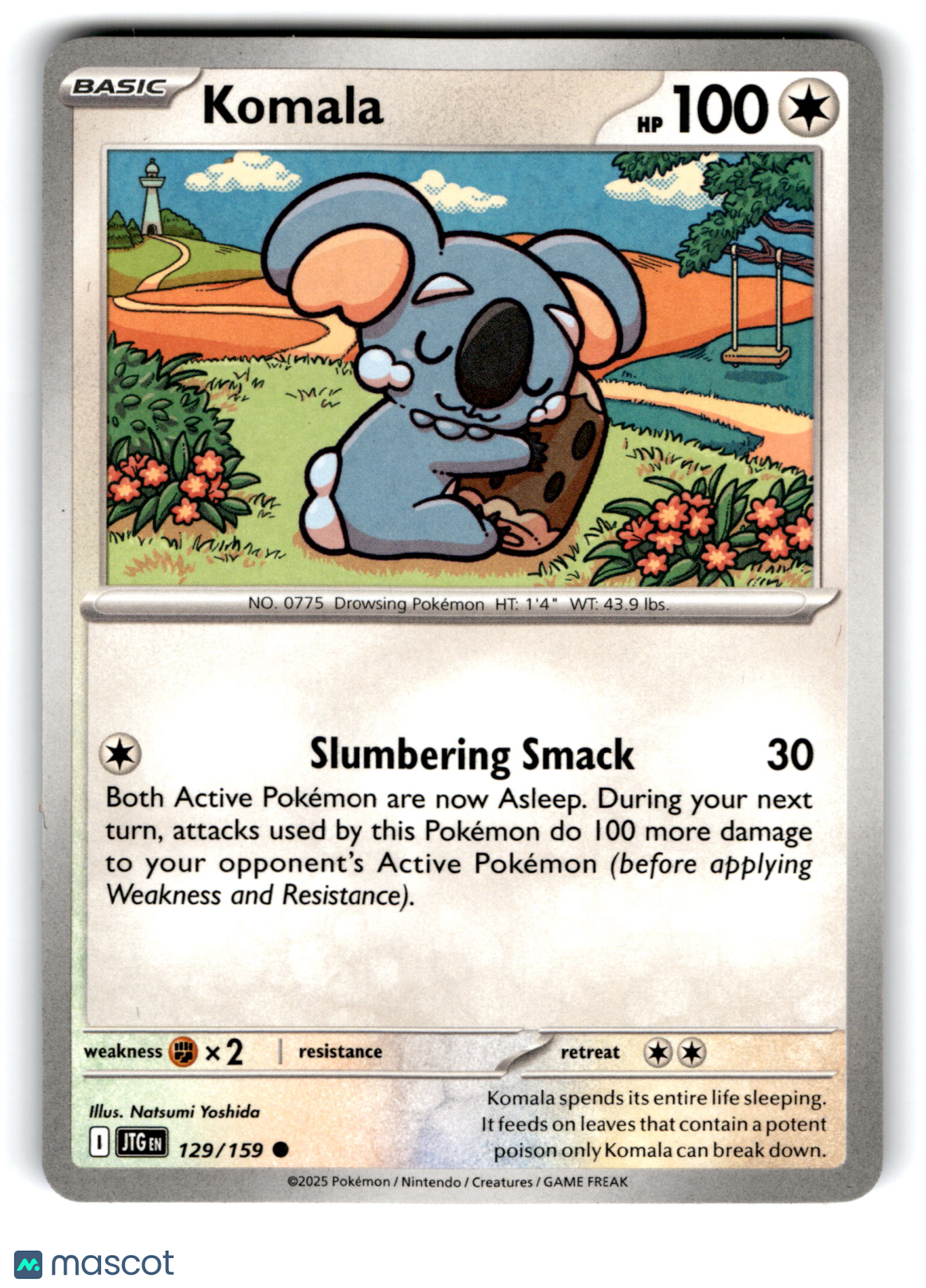 2025 Pokemon Komala #129/159